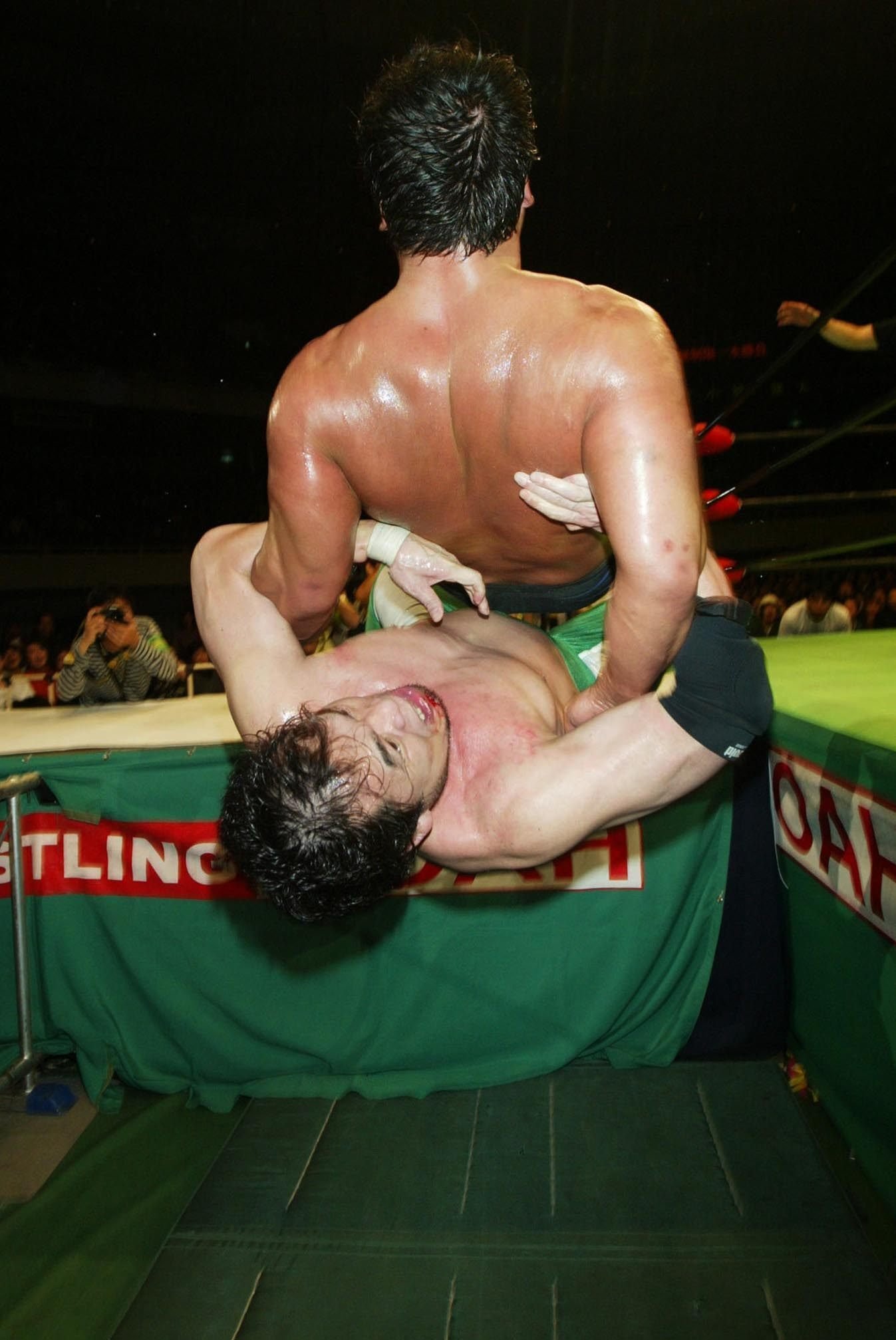 HAOプロレスフィギュア 佐々木健介 小橋健太 HAOプロレスフィギュア