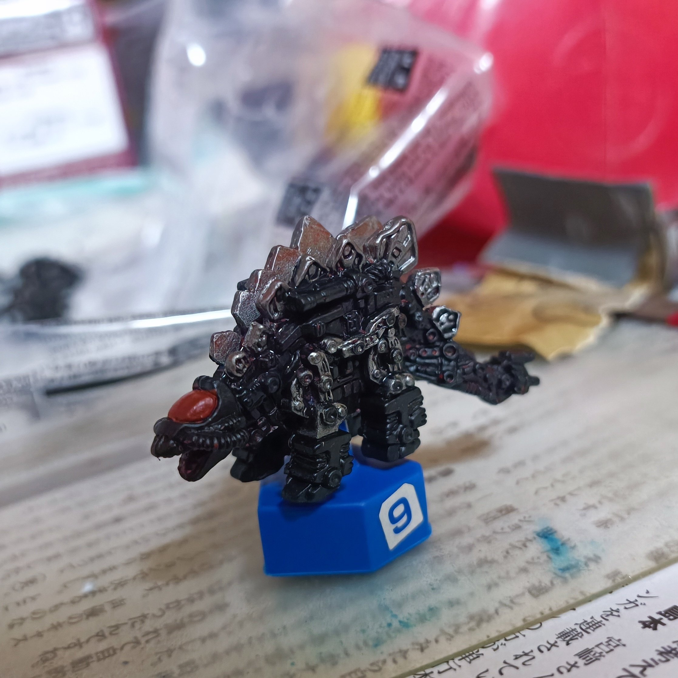 ゾイドバトルカードゲームのミニチュアを塗ってみた。｜スナガガ