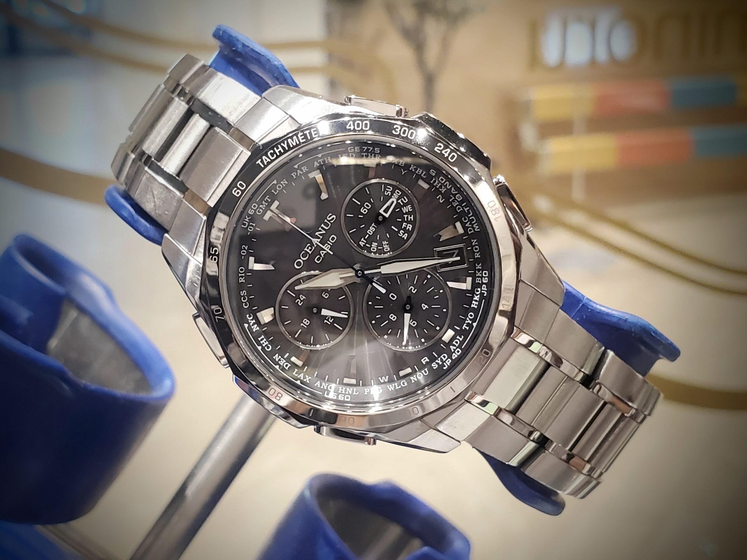 オシアナス（OCEANUS）時計の修理・電池交換ガイド〜東京だとどこに