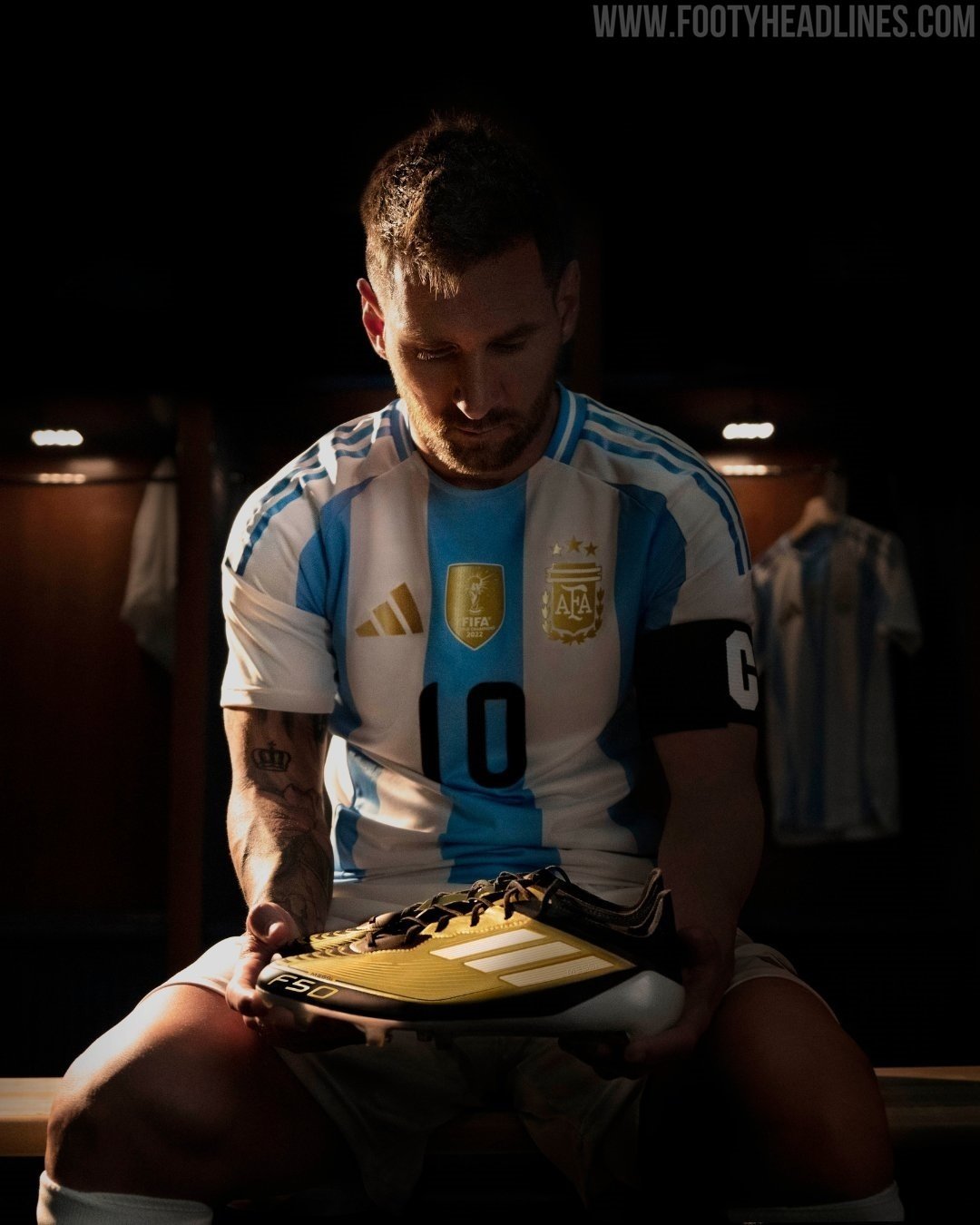 メッシがラストコパアメリカで着用しているスパイクが間もなく発売され