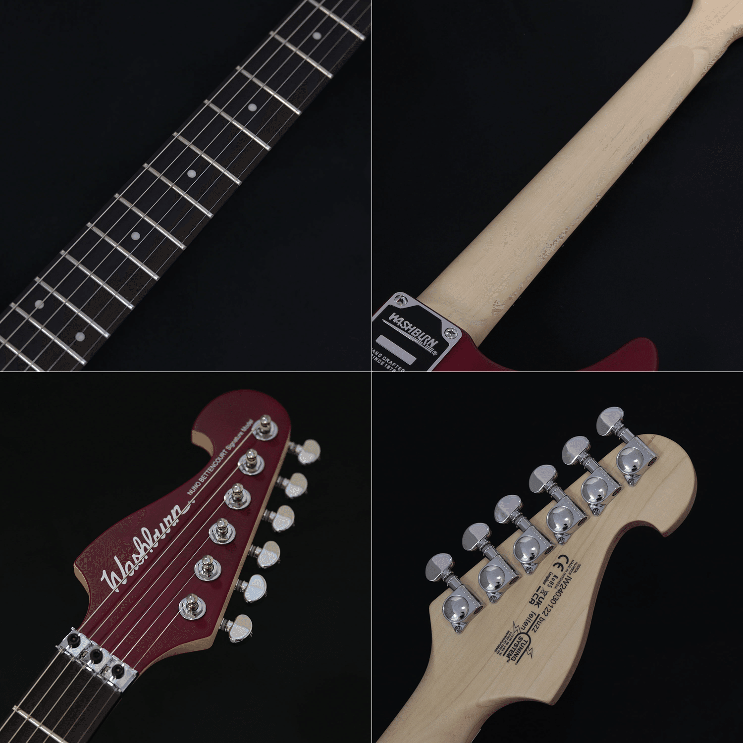 ヌーノ・ベッテンコート・シグネチャー「Washburn N2-NUNO PADAUK