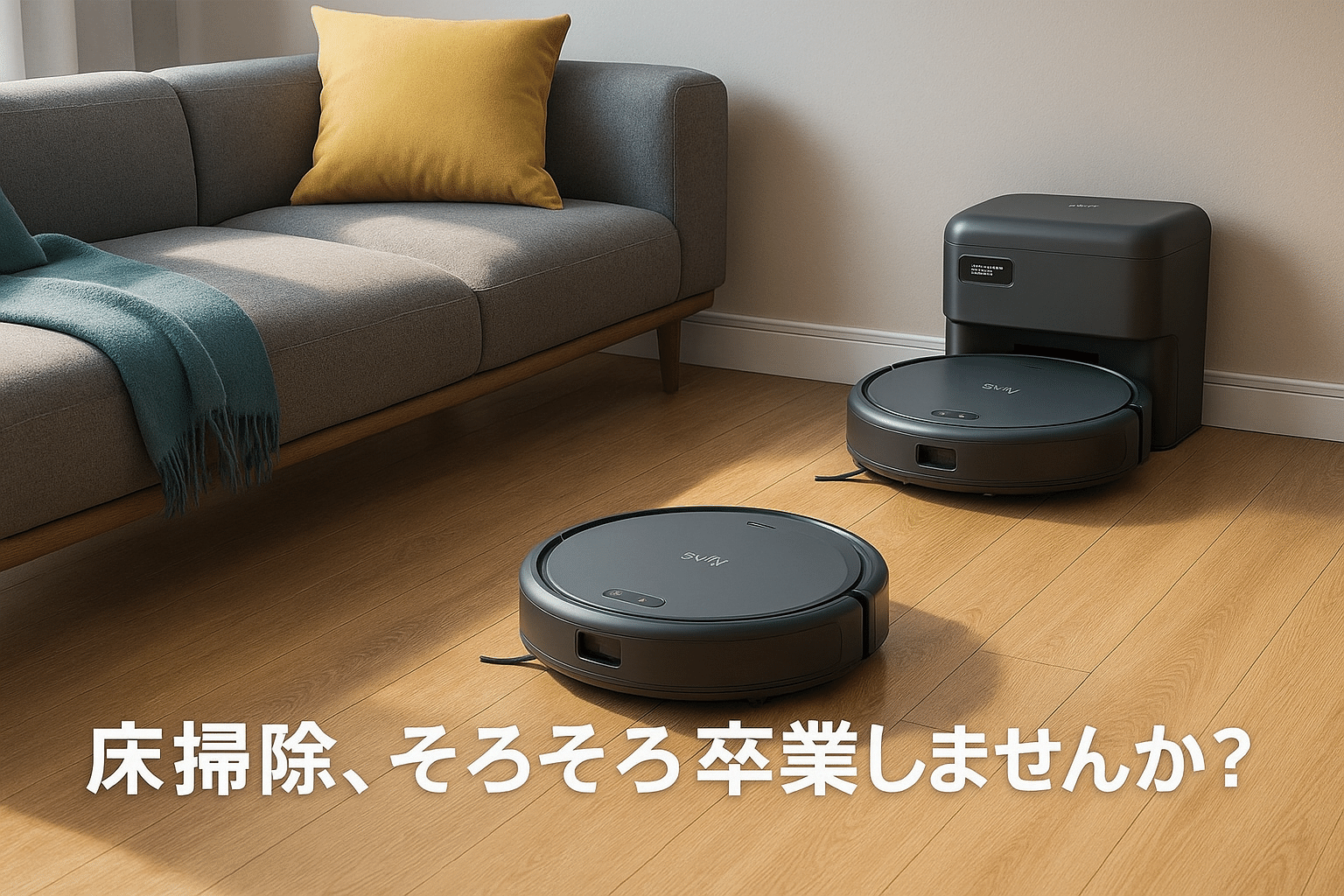 Anker Eufy Robot Vacuum Auto-Empty C10で床掃除をほぼ卒業｜自動ゴミ