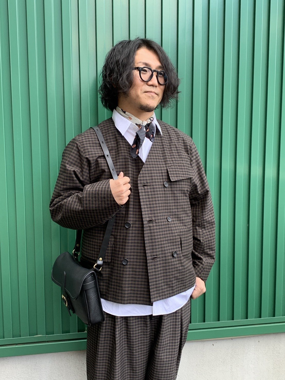 HAVERSACKコットンシルクノーカラージャケット＆パンツ｜SLOW JAM