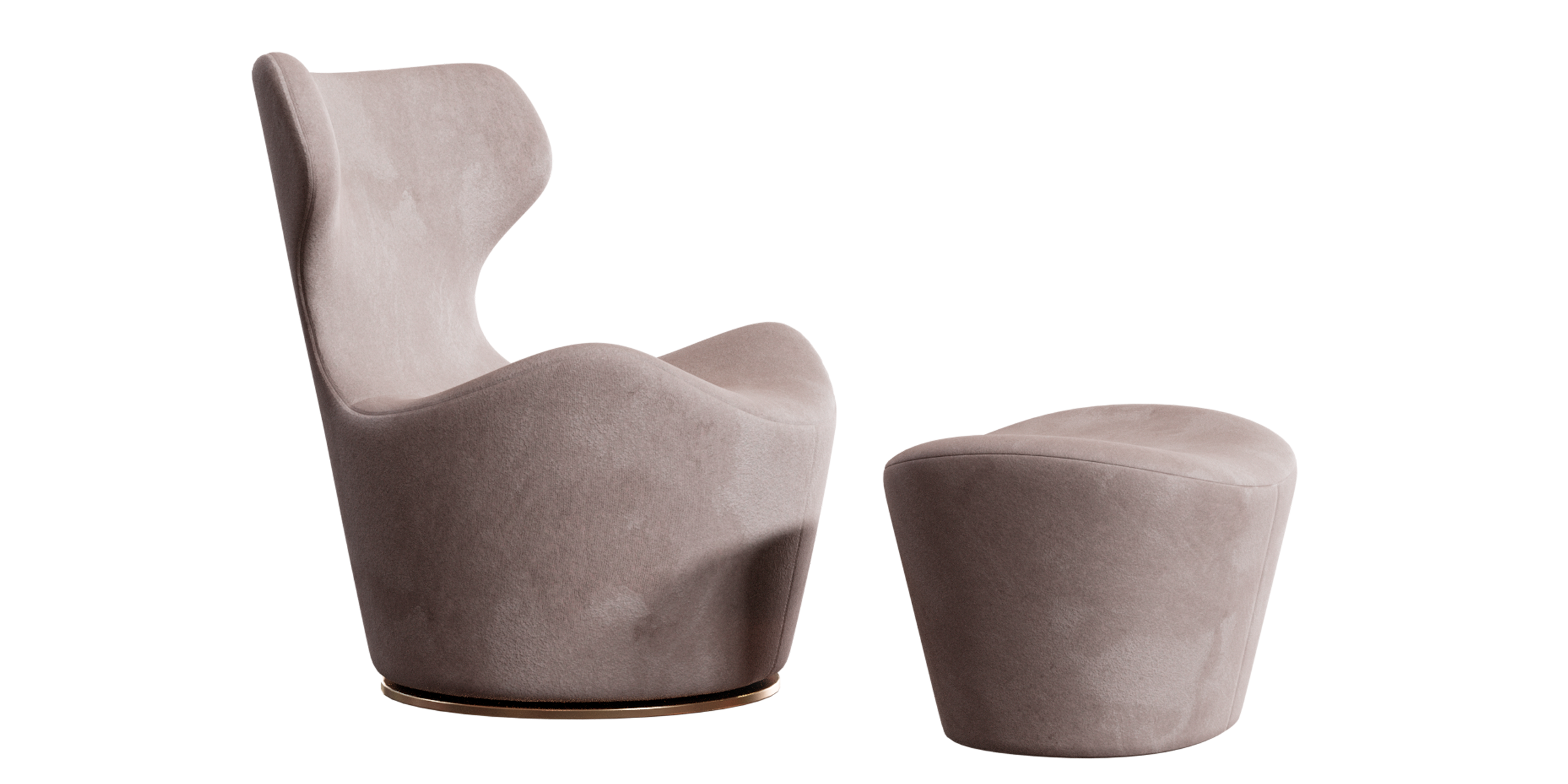 B&B Italia Piccola Papilio chaise – Armchair - Superhive (formerly