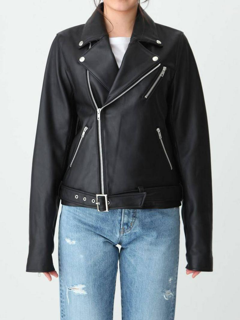 ungrid リアルレザーライダース M 美品 未使用Ungrid リアルレザー