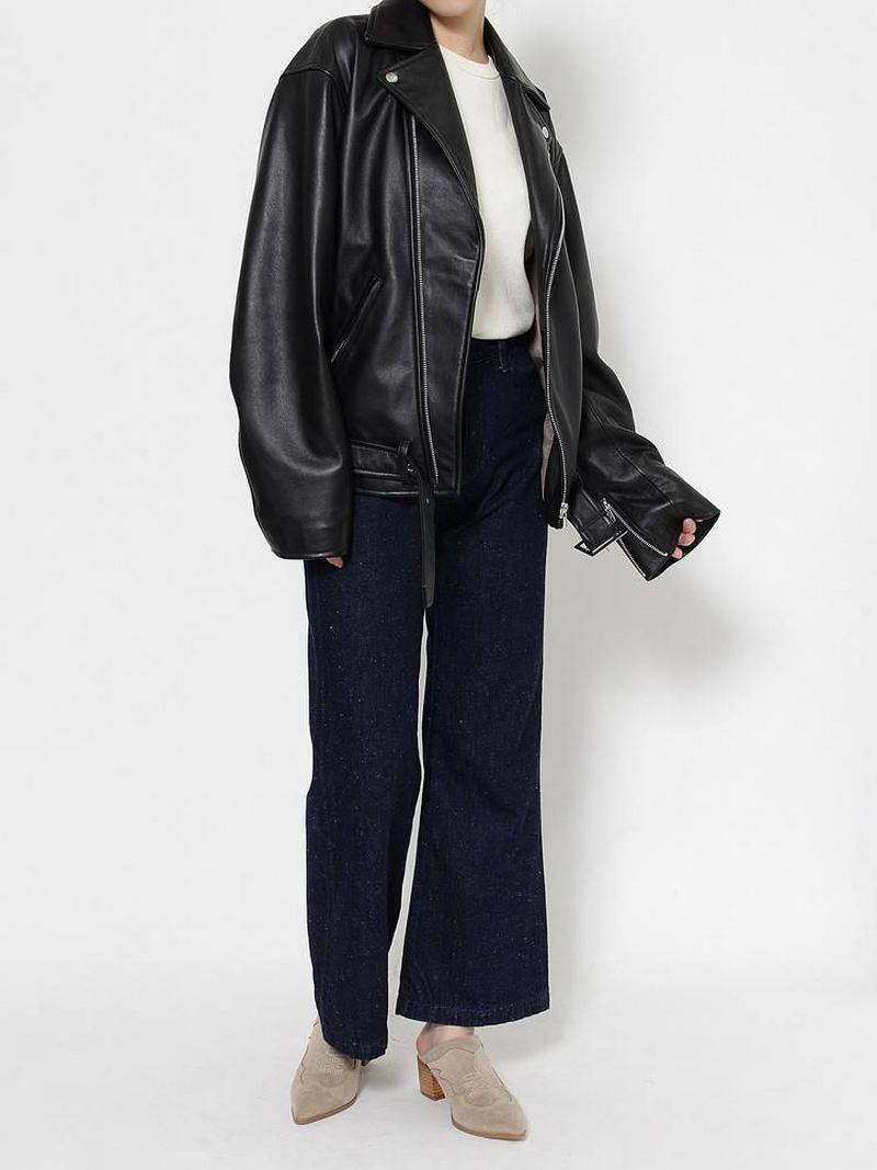 ungrid リアルレザーライダース M 美品 未使用Ungrid リアルレザー