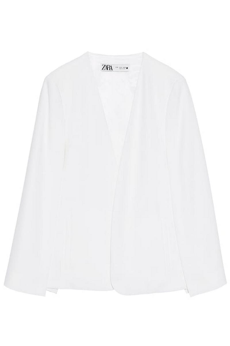 ZARA(ザラ)の「スリット入りケープ」 - PARTE