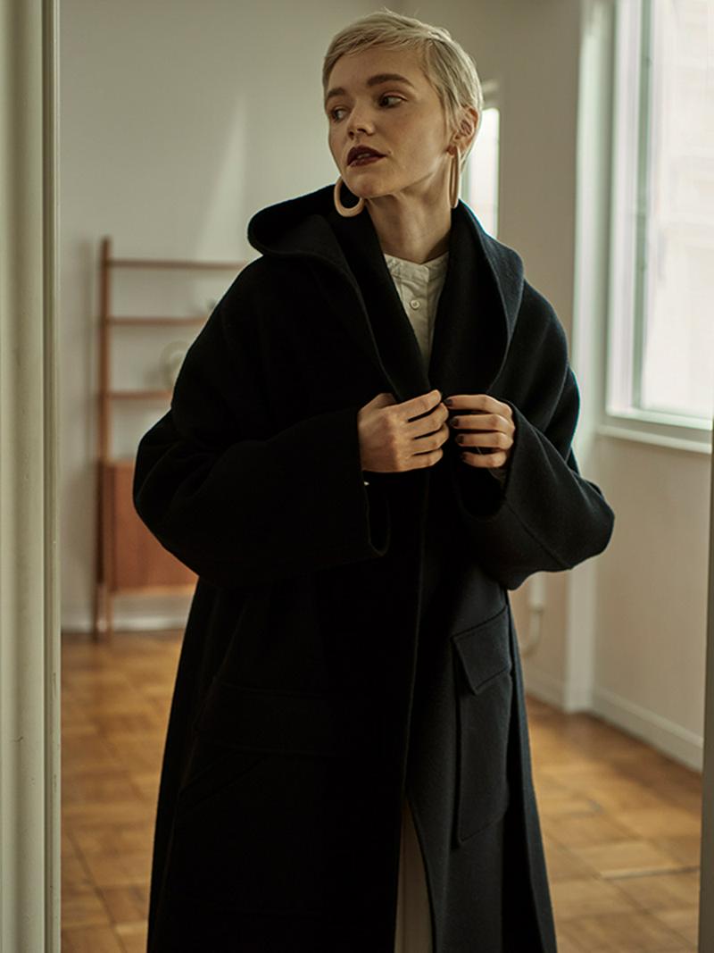 ETRE TOKYO(エトレトウキョウ)の「リバーロングフーディーストール