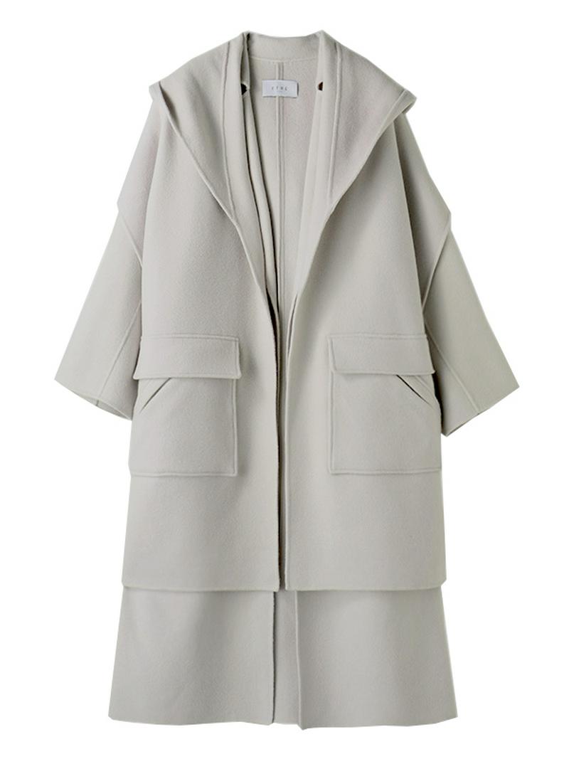 ETRE TOKYO(エトレトウキョウ)の「リバーロングフーディーストール