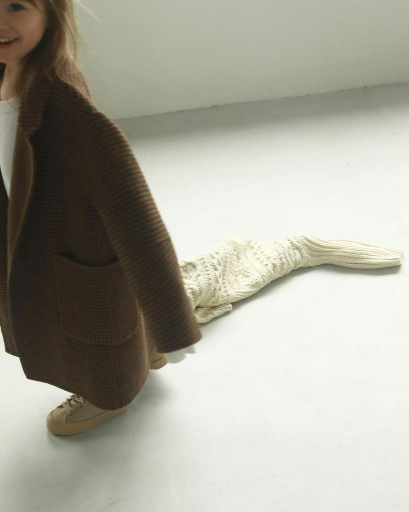 TODAYFUL(トゥデイフル)の「Over Check Coat (KIDS)」 - PARTE