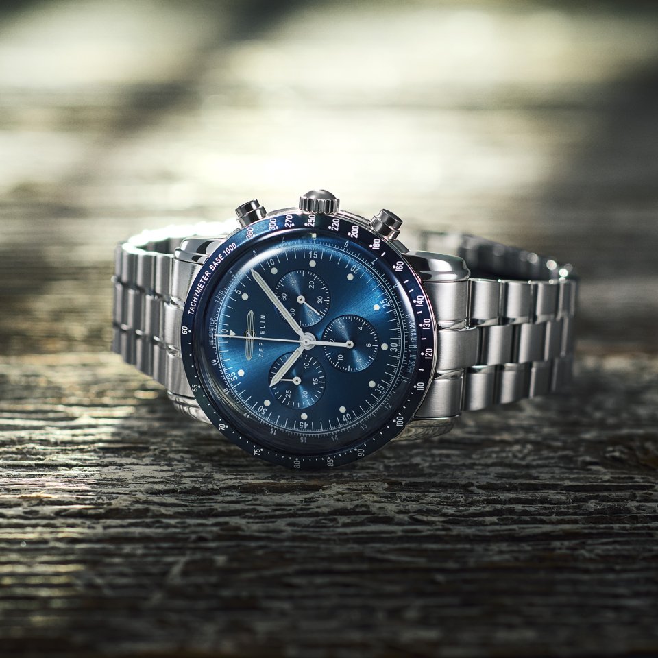 ZEPPELIN(ツェッペリン)の「100周年記念シリーズ 日本限定クロノグラフ