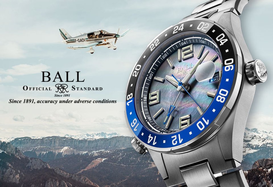 ボール ウォッチの人気モデル「ロードマスター パイロット GMT」にMOP