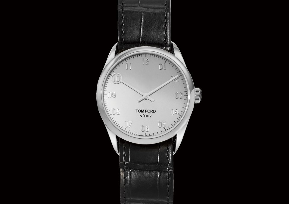 トム フォード タイムピースの新作、N.001 ＆ N.002 クローム ダイヤル