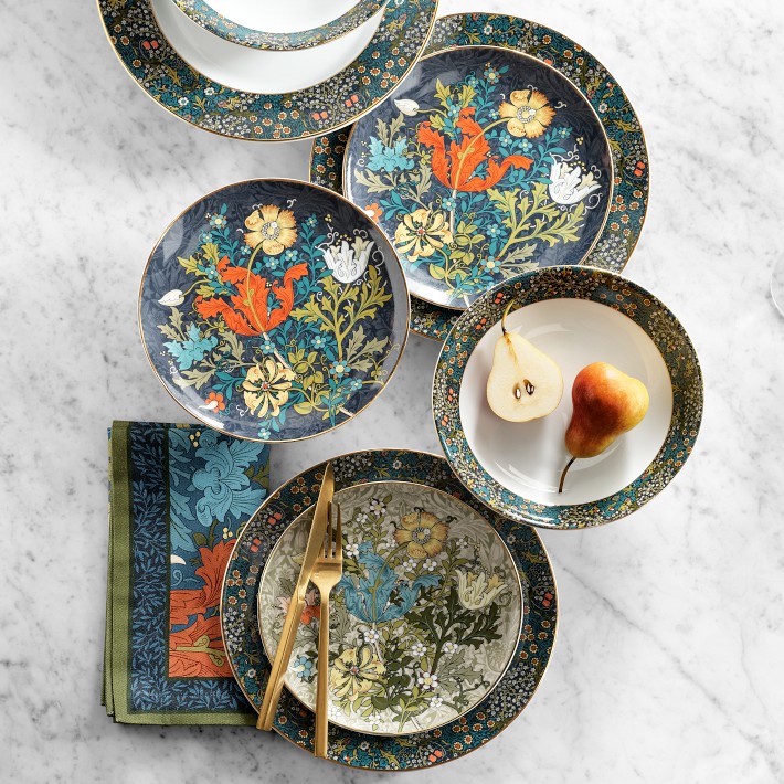 Morris & Co. Cotswold Salad Plates Set | Williams Sonoma
