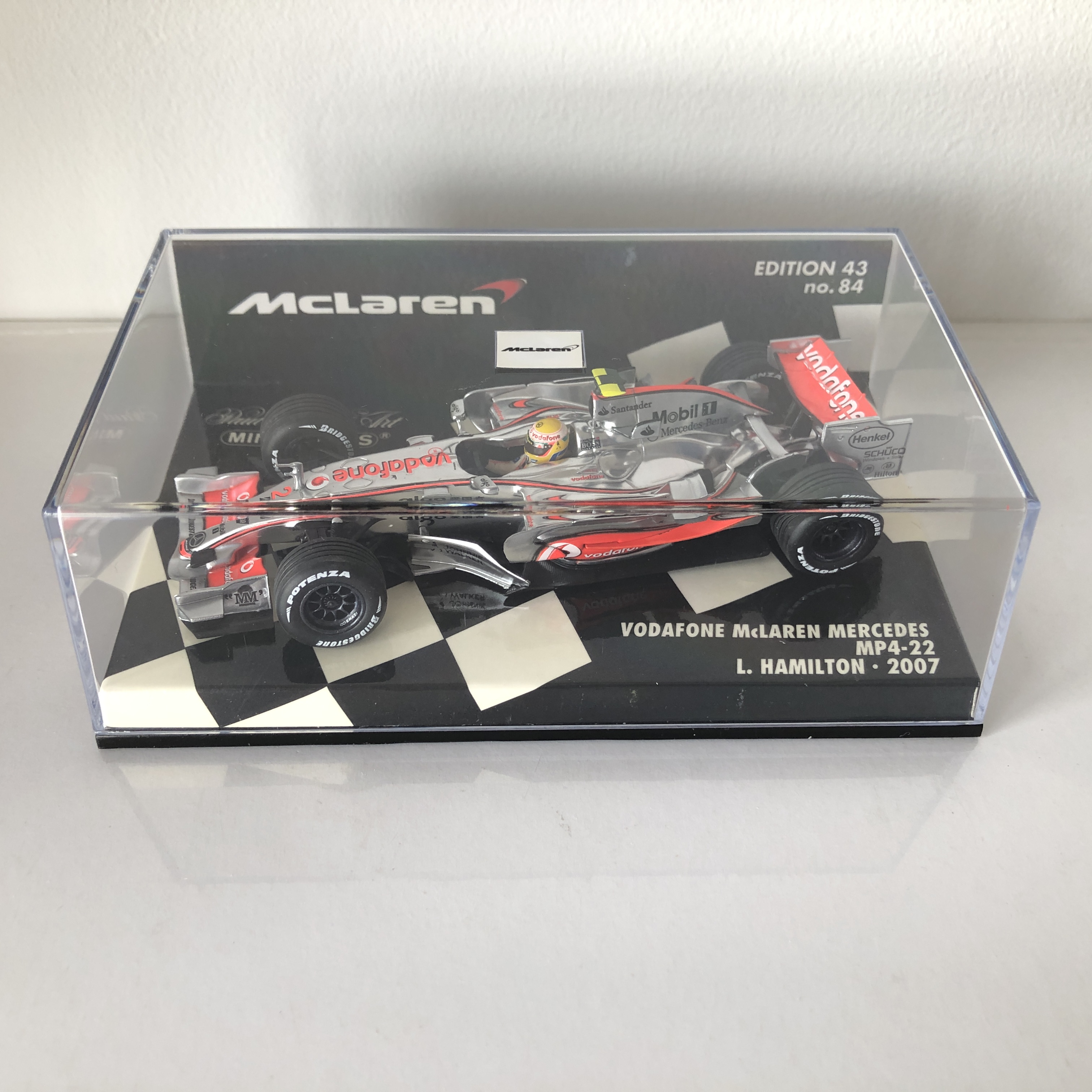 2007 Lewis Hamilton | McLaren Mercedes MP4-22 | Minichamps Diecast