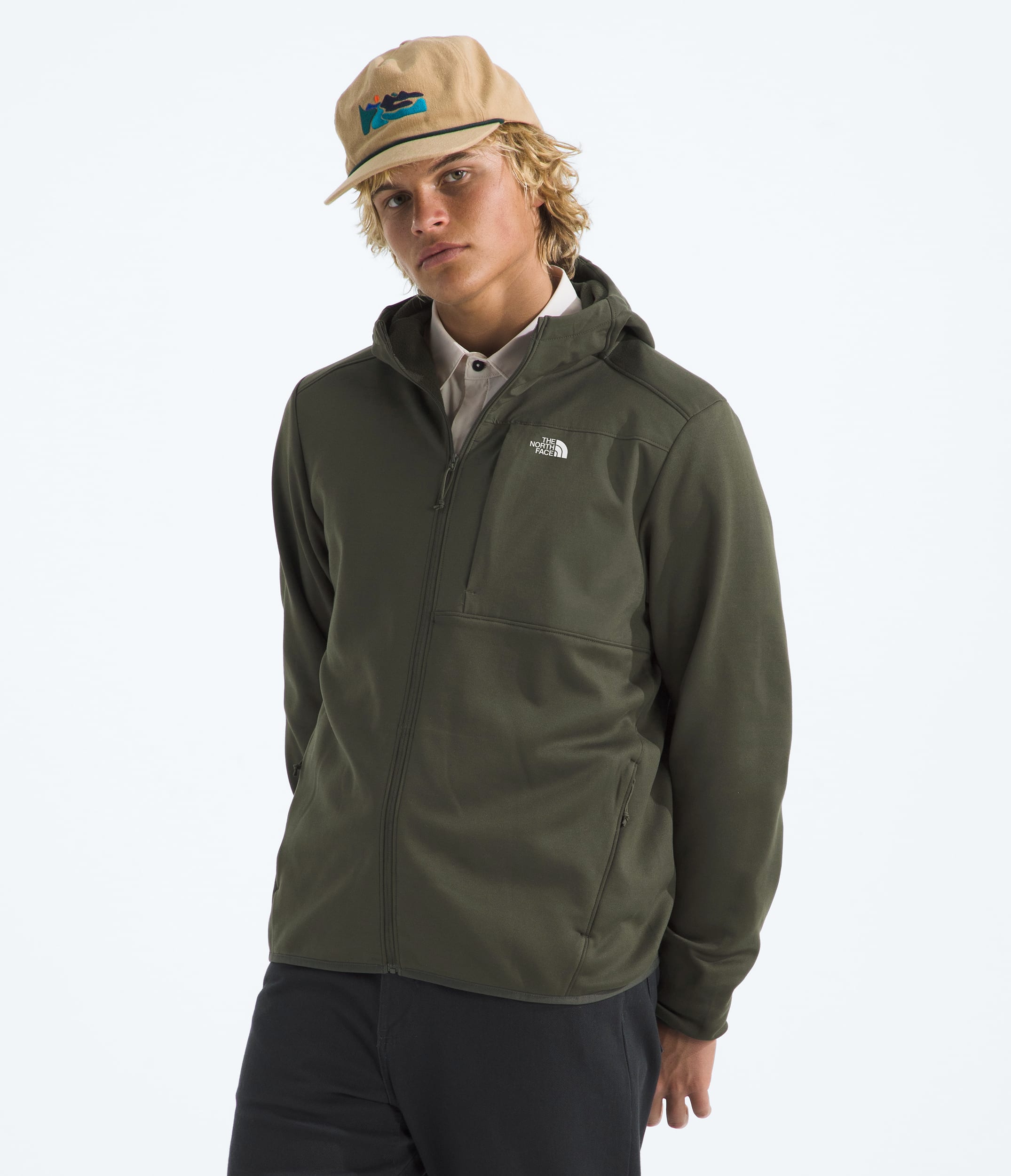 Men's TNF™ Performance Fleece Full-Zip Hoodie | The North Face