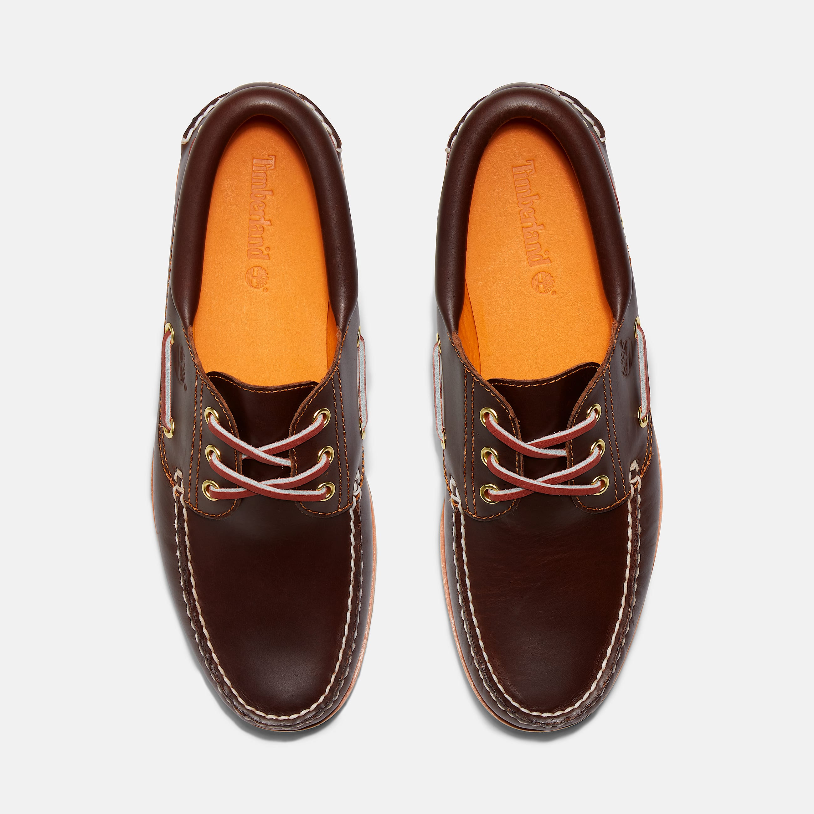 Men's Timberland® Authentic 3-Eye Lug Handsewn Boat Shoe
