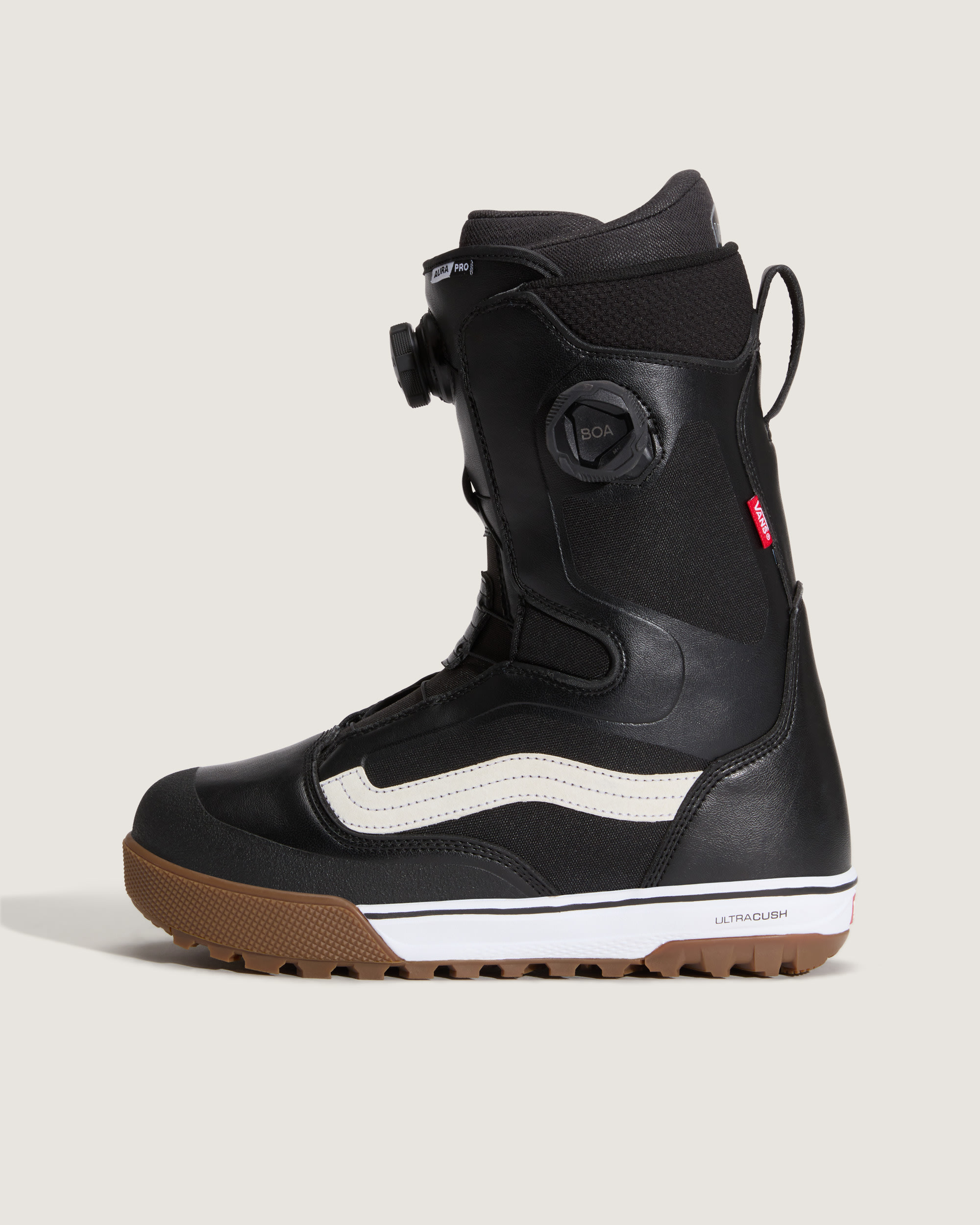 Aura Pro Snowboard Boot in Black / White | Vans