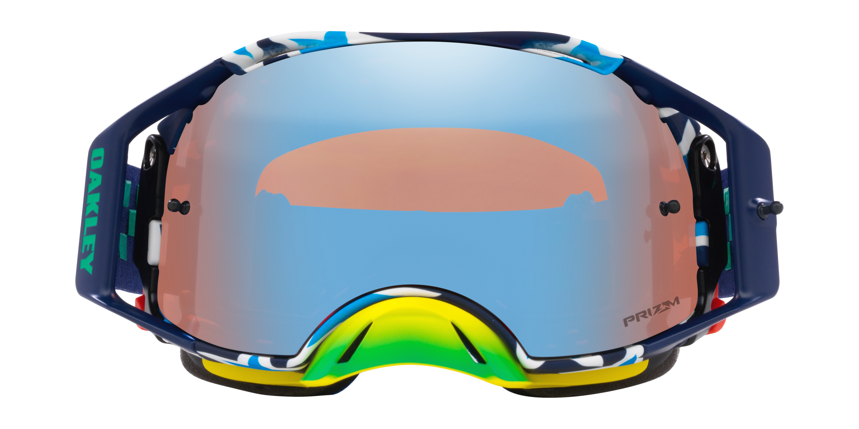 Oakley Airbrake® MX Troy Lee Designs Series Goggles - Blue Banner