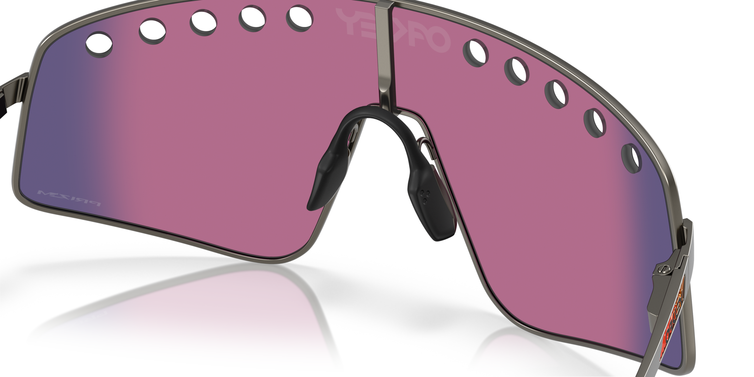 Sutro™ TI Sweep Prizm Road Lenses, Matte Gunmetal Frame Sunglasses