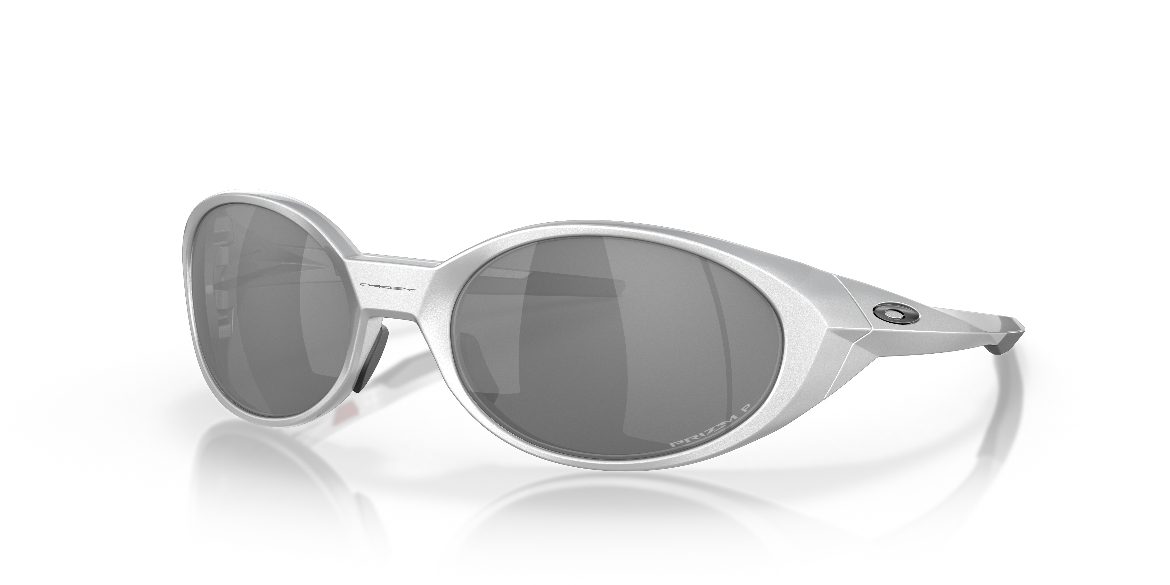 Eye Jacket™ Redux Prizm Black Polarized Lenses, Silver Frame