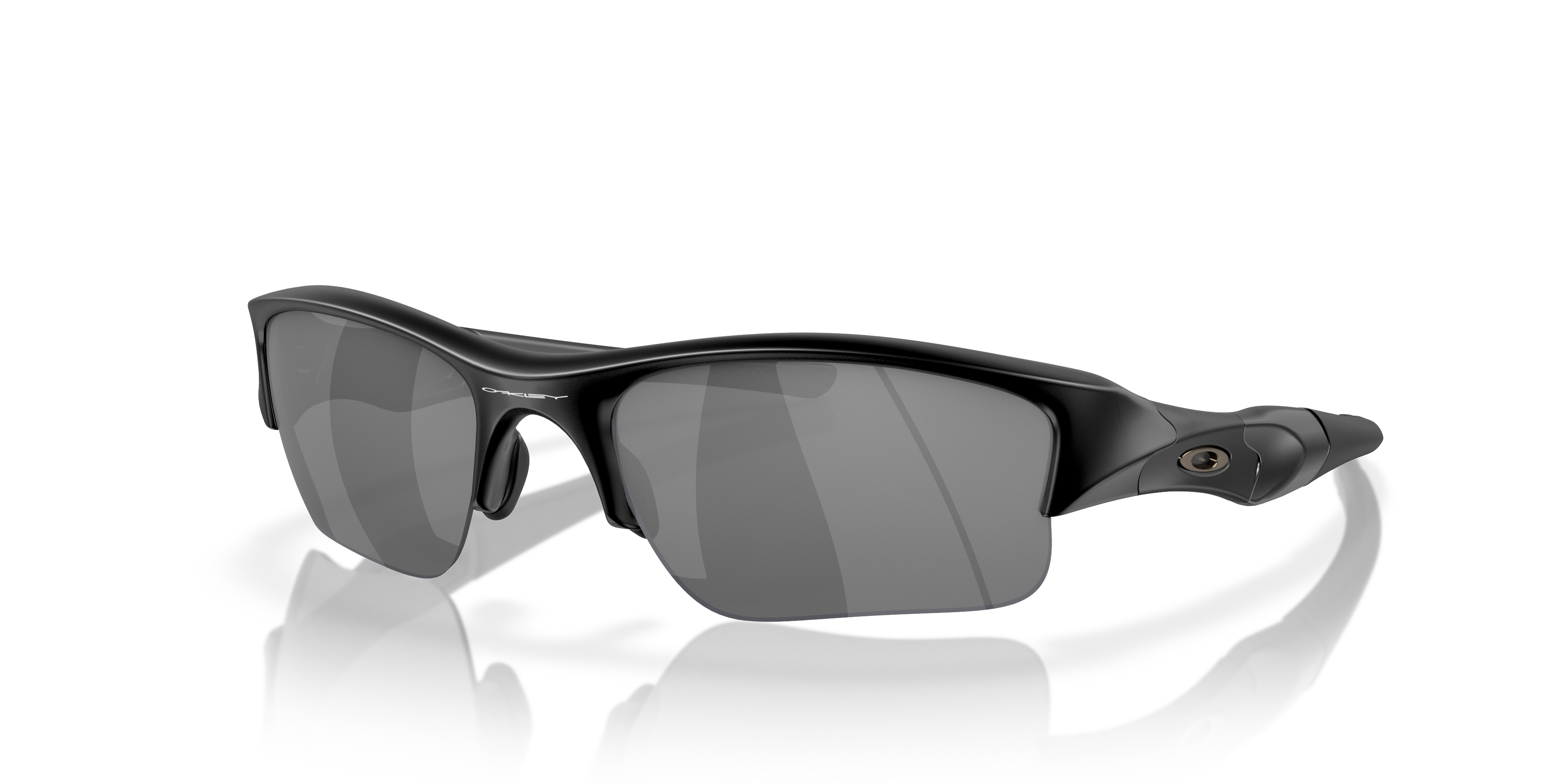 Flak Jacket® XLJ Black Iridium Lenses, Matte Black Frame