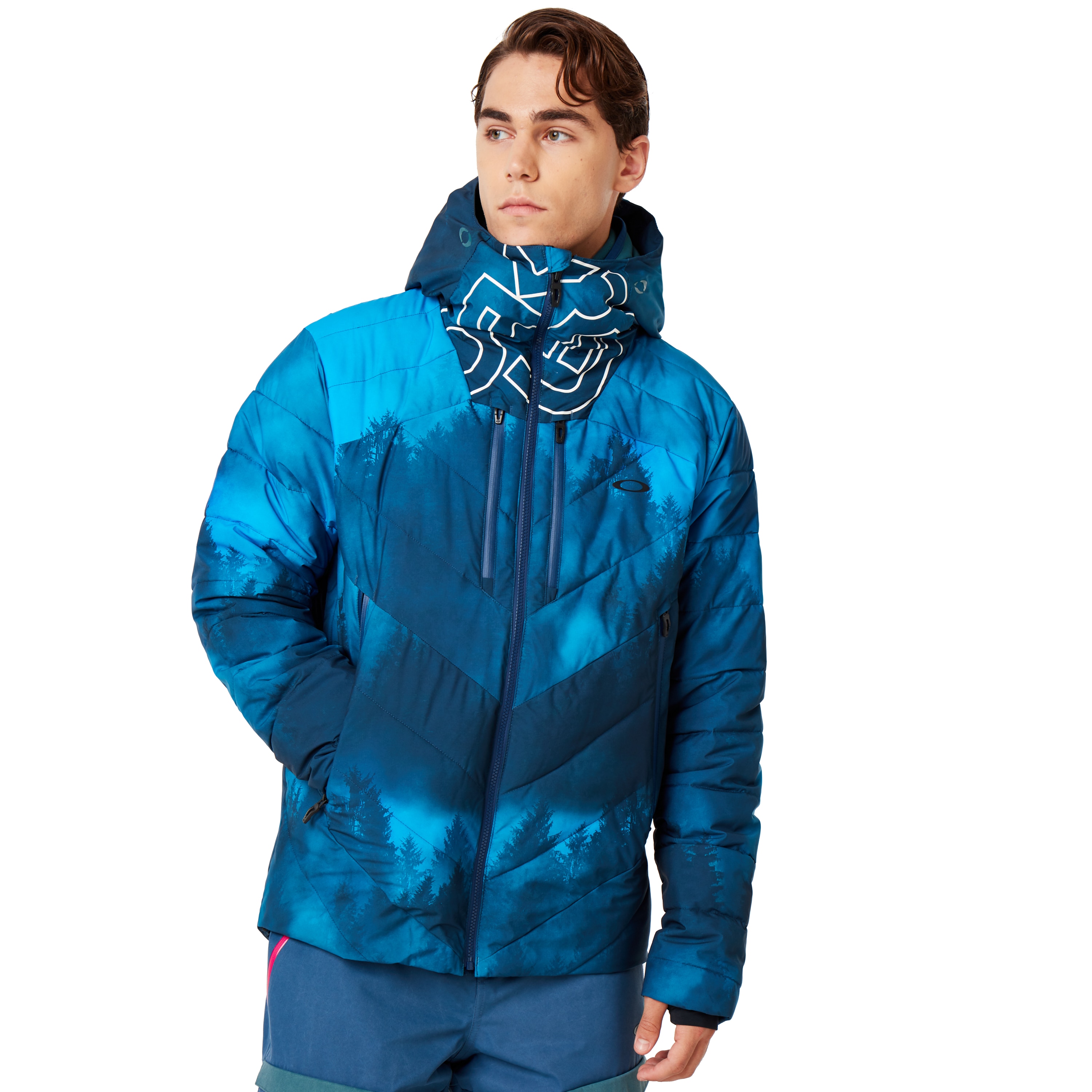 Oakley Great Scott Insulated 2L 15K Jkt - Blue Forest P. | Oakley