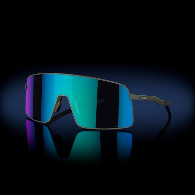 Sutro TI Prizm Sapphire Satin Lead アイウェア | Oakley® 日本