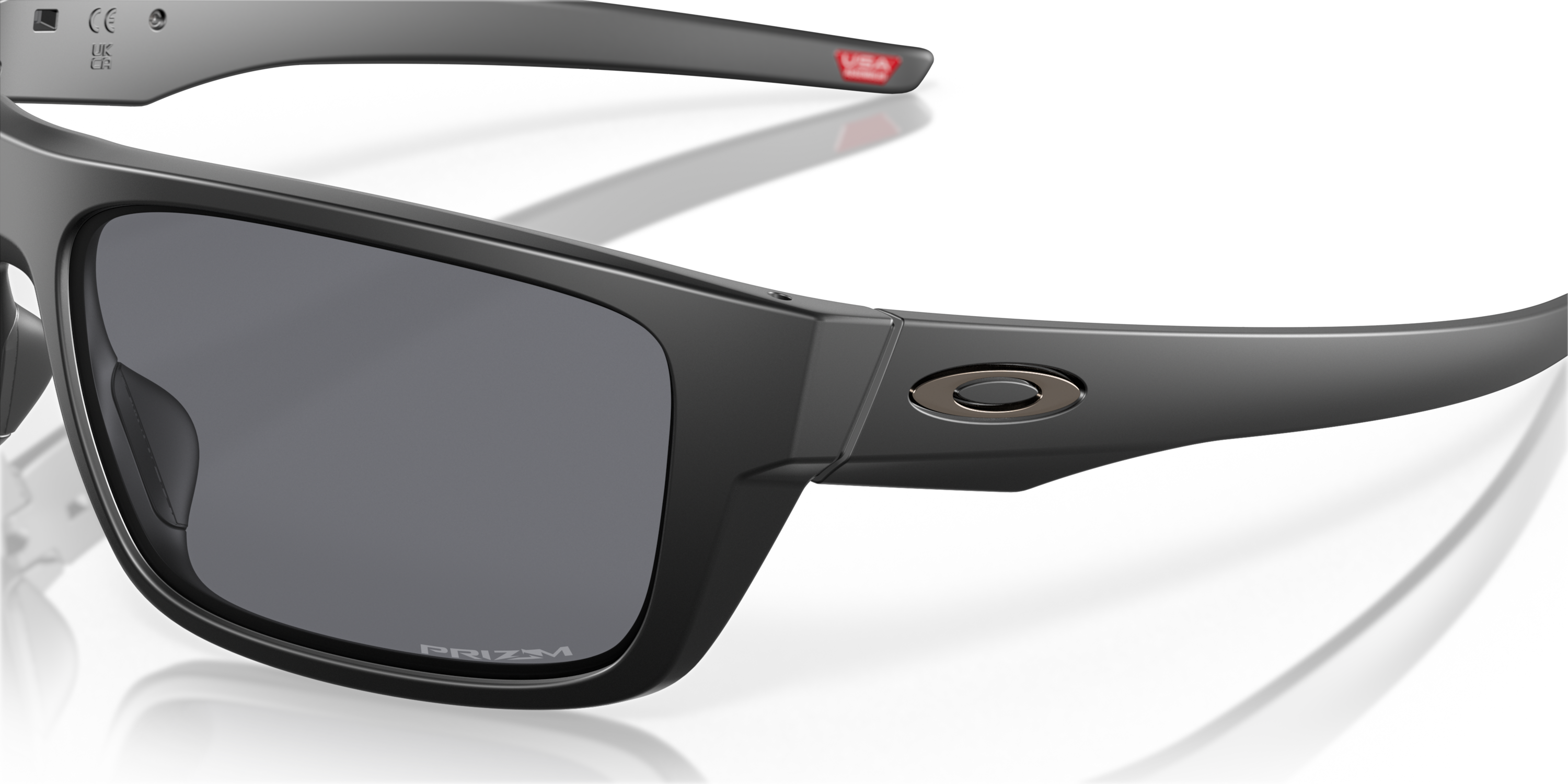 Drop Point™ Grey Lenses, Matte Black Frame Sunglasses | Oakley® US