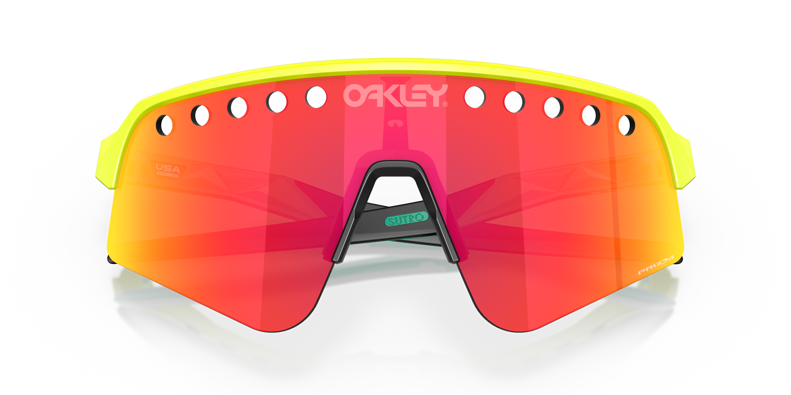 Sutro Lite Sweep (Vented) Prizm Ruby Lenses, Tennis Ball Yellow