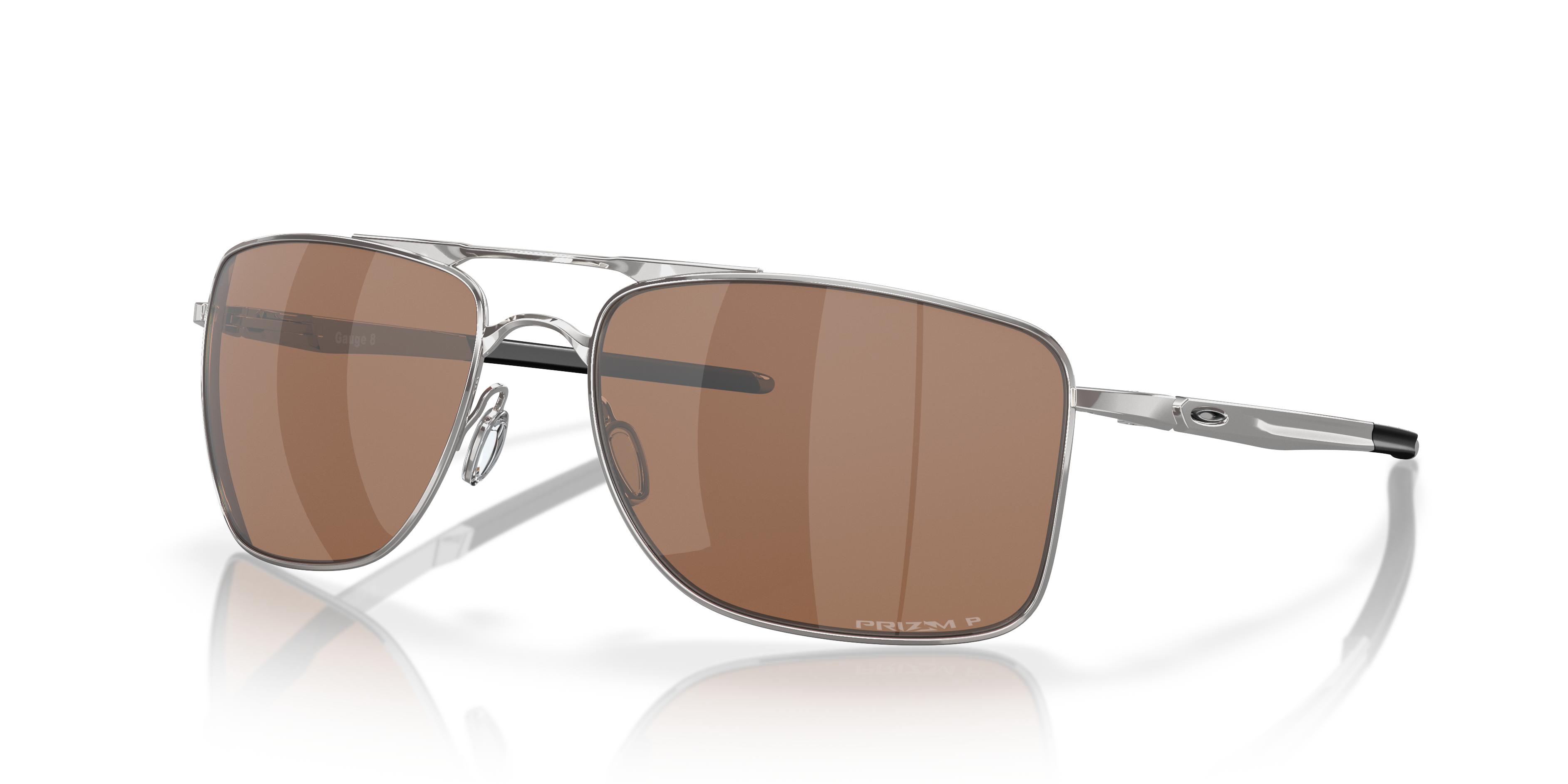Gauge 8 Prizm Tungsten Polarized Lenses, Polished Chrome Frame