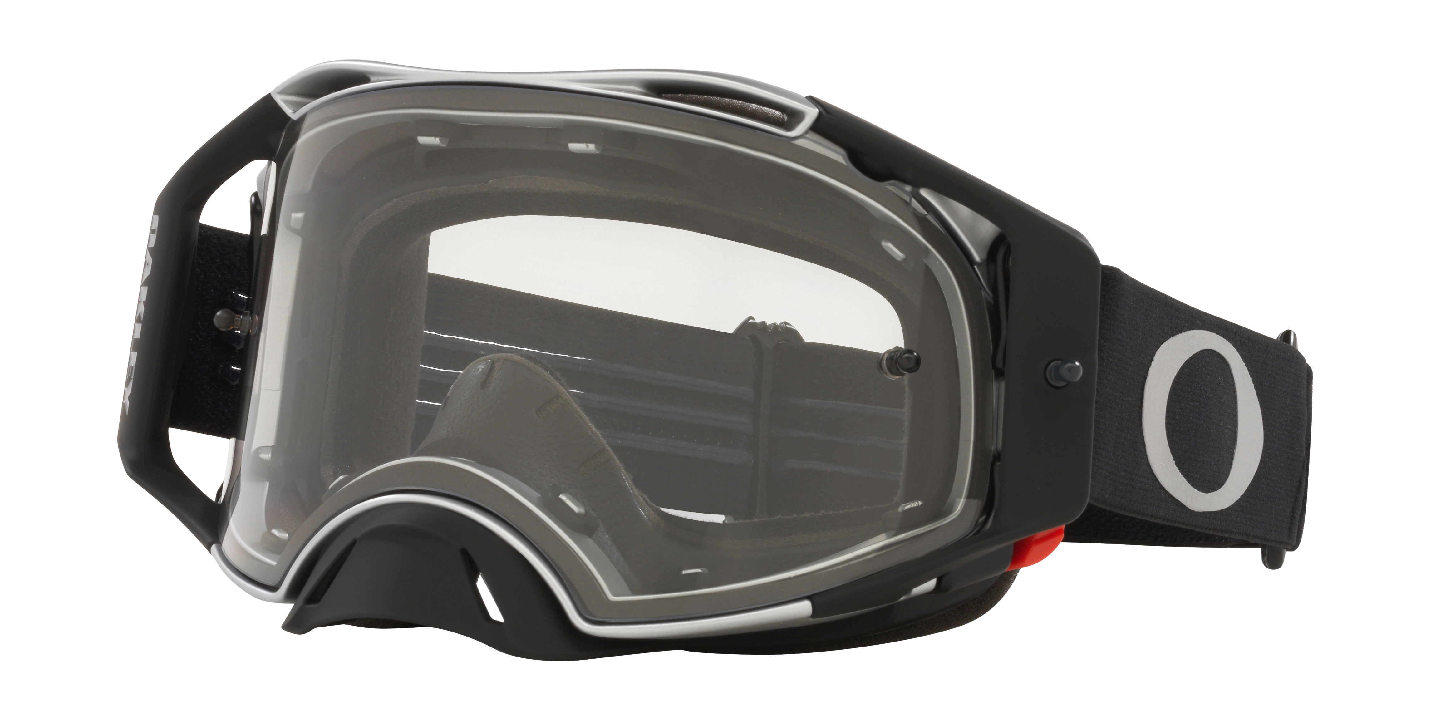 Oakley Airbrake® MX Goggles - Tuff Blocks Black Gunmetal - Clear