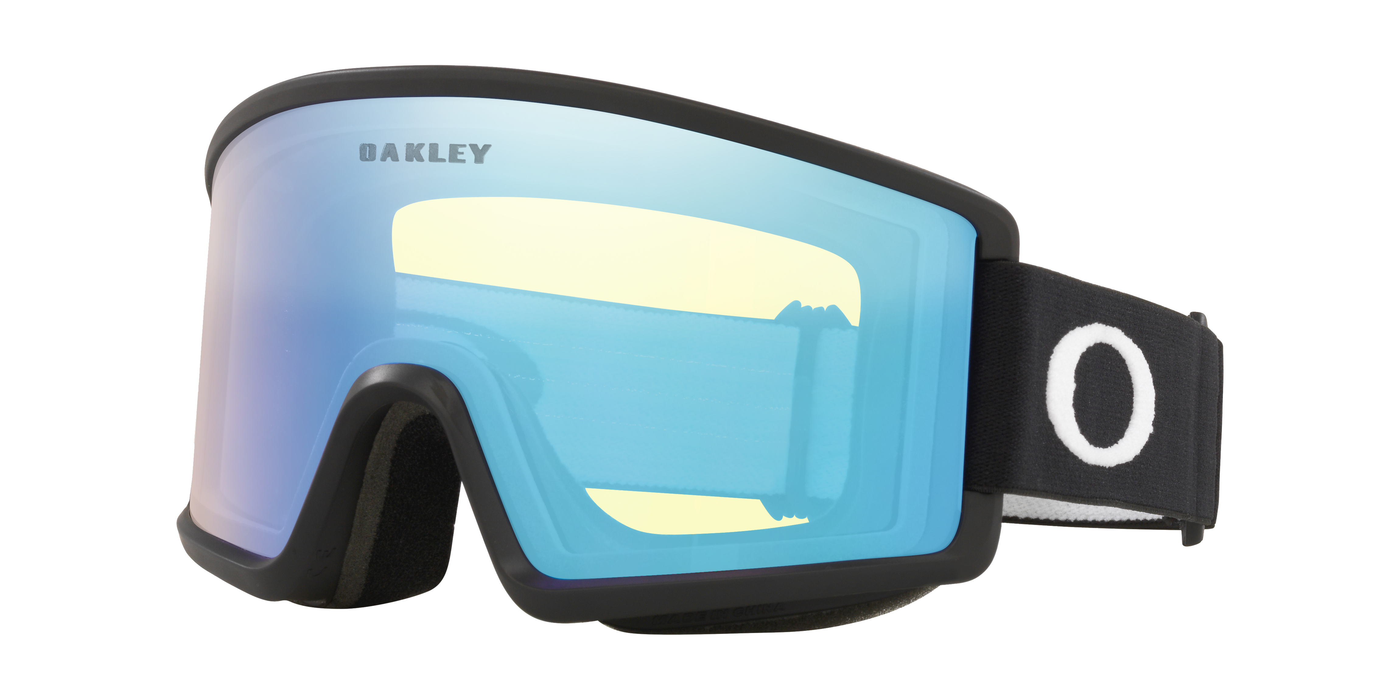 Oakley Target Line L Snow Goggles - Matte Black - Dark Grey