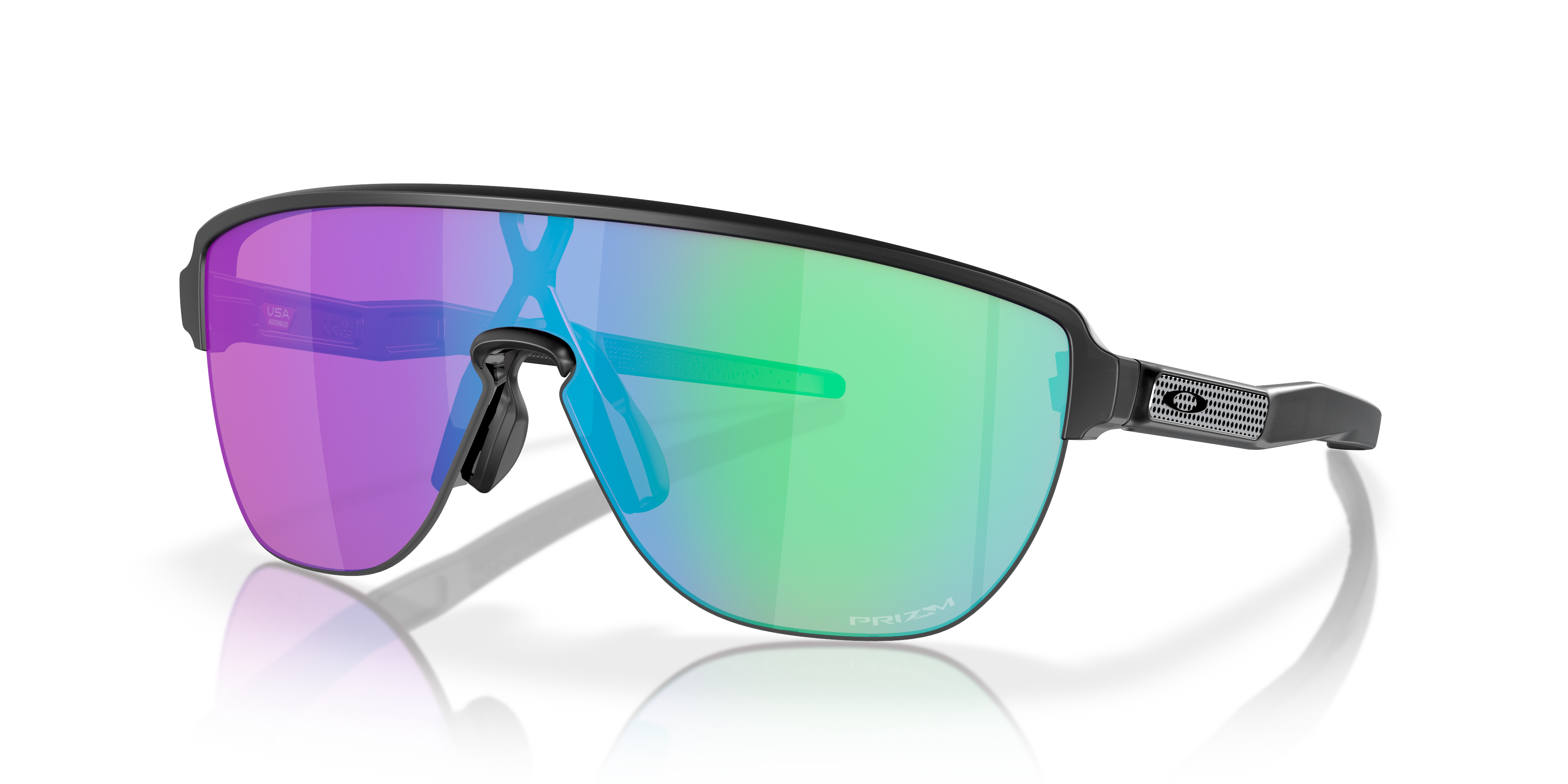 Corridor Prizm Ruby Lenses, Matte Celeste Frame Sunglasses