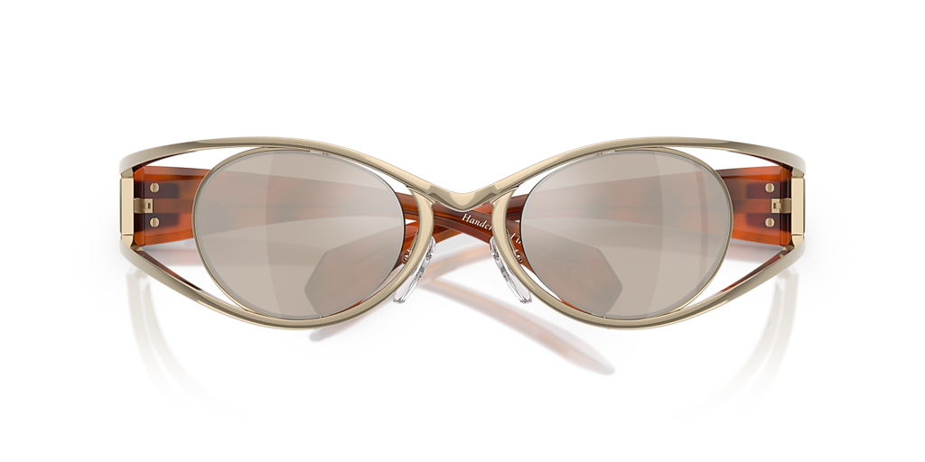 Alain Mikli A04501T XL (43 - 22) with Gold lenses and Gold frame