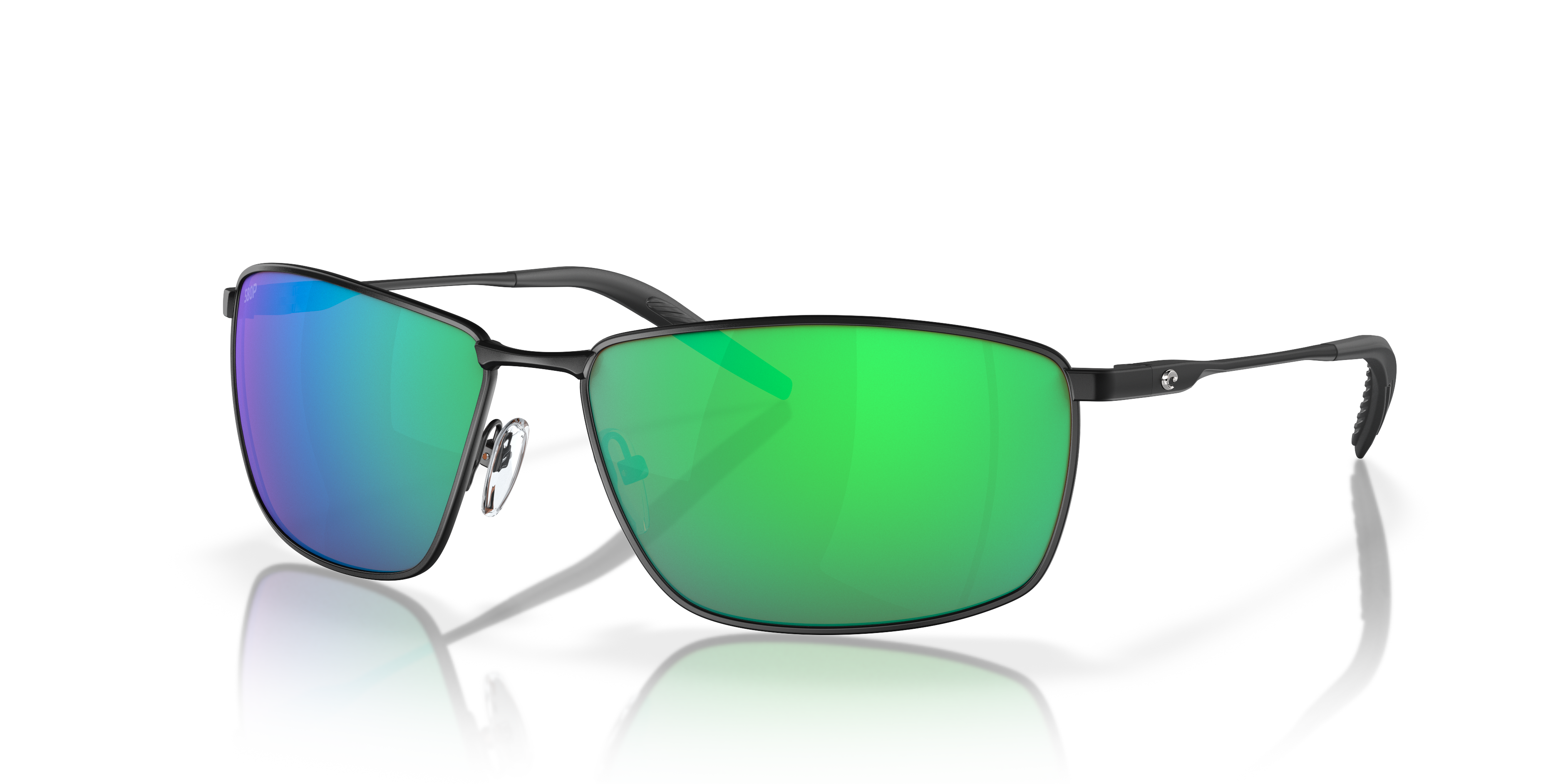 Costa 6S6009 Turret L (63 - 15) with Green lenses and Black frame
