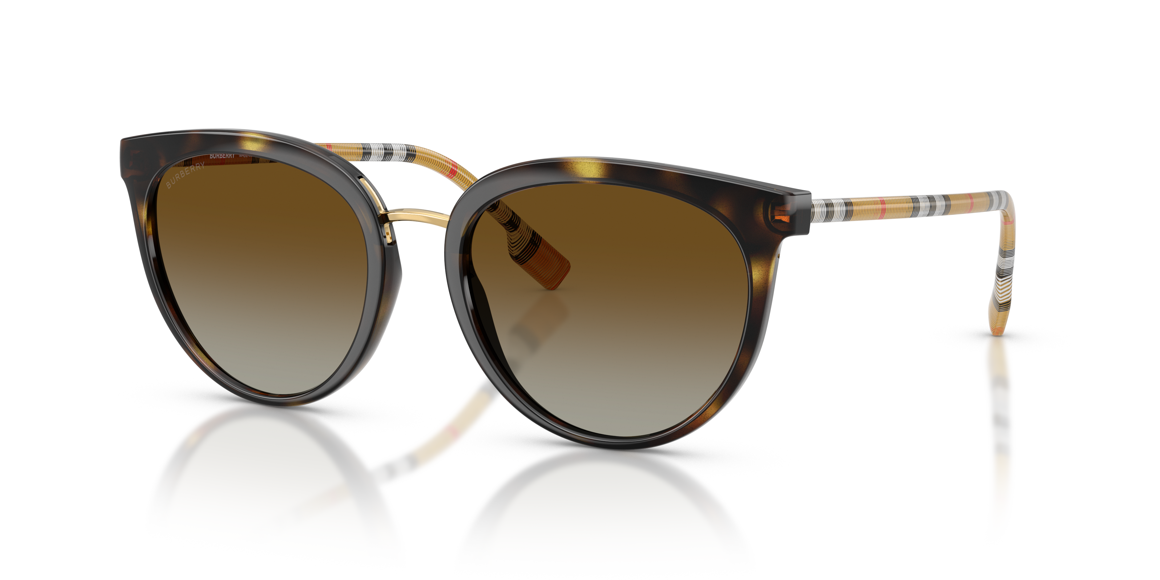 Burberry BE4316 Willow L (54 - 19) with Brown lenses and Brown