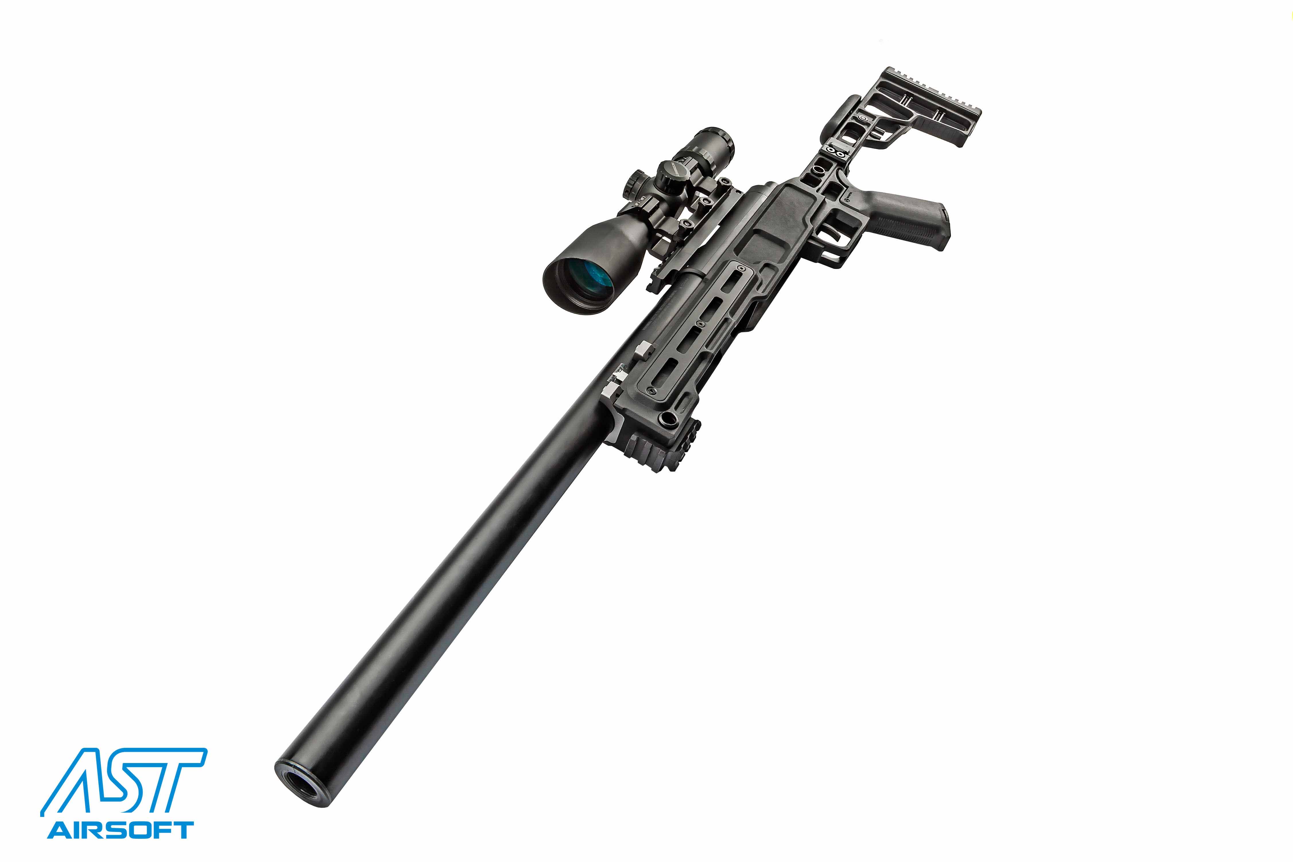 Maple Leaf MLC-S2 Tactical Folding Chassis for VSR-10 (BK)