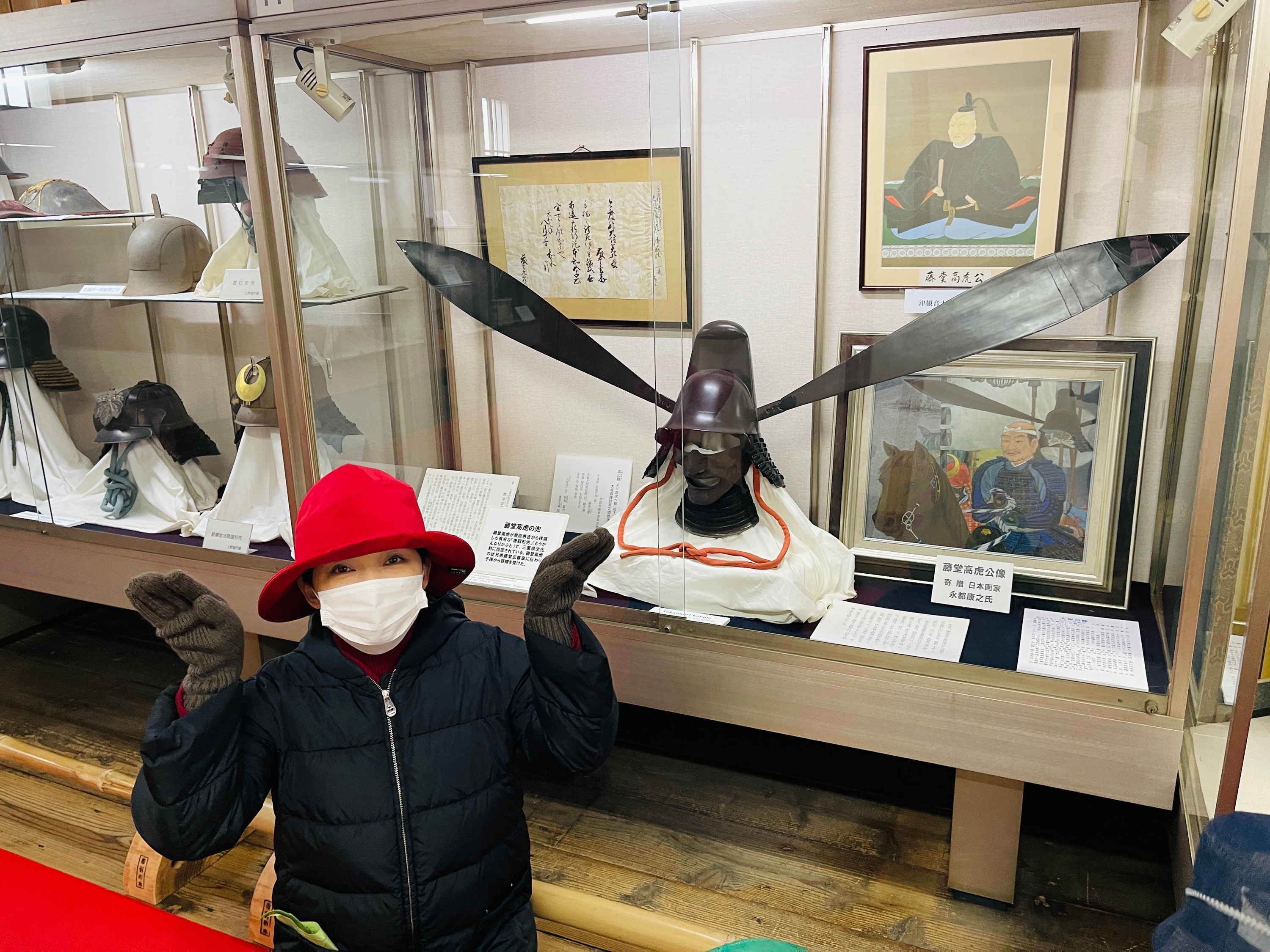 築城の名手、藤堂高虎の手掛けた伊賀上野城へ🏯長い羽が生えた黒兜が