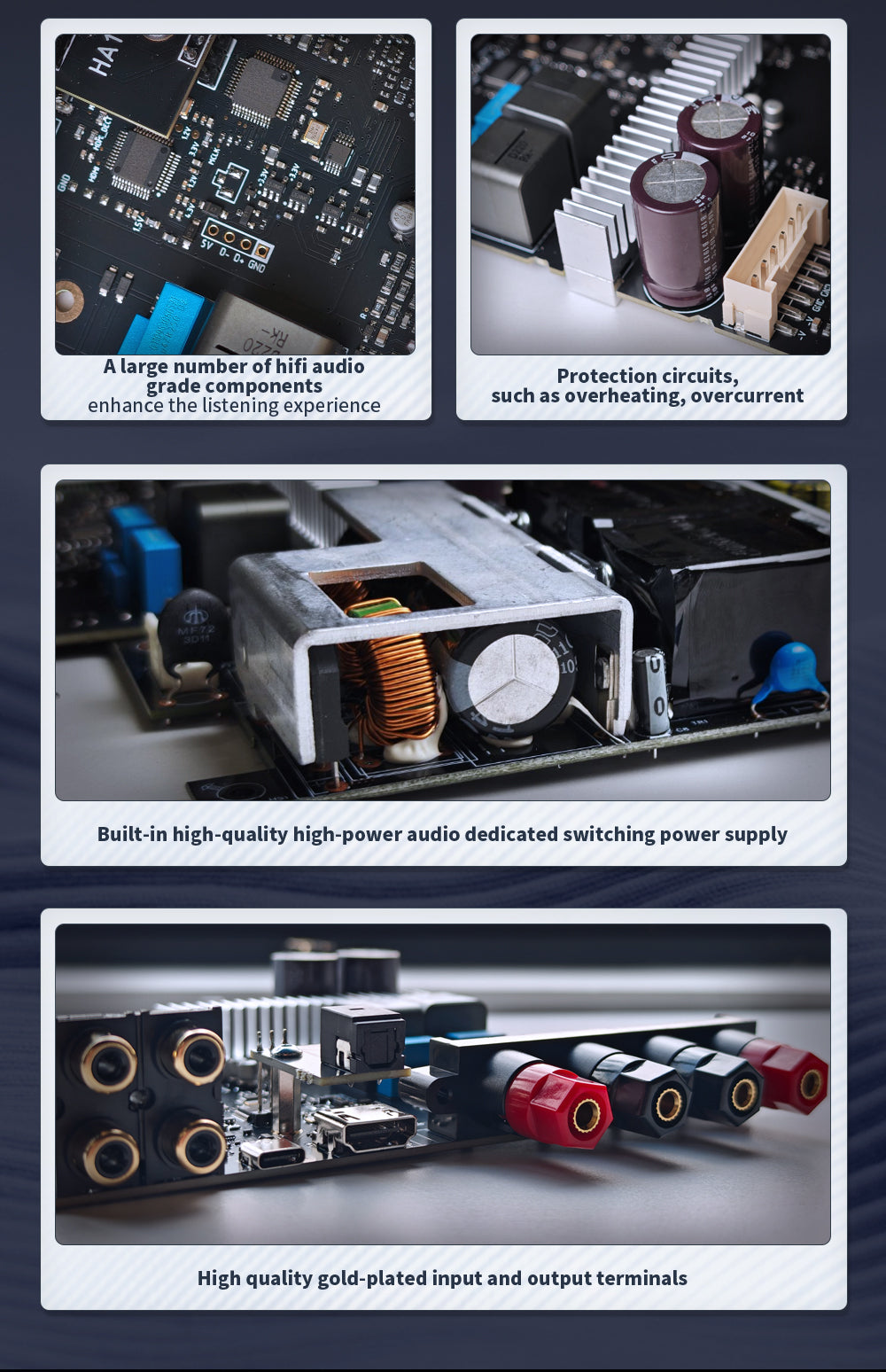 SMSL RAW-HA 1 Headphone Amplifier