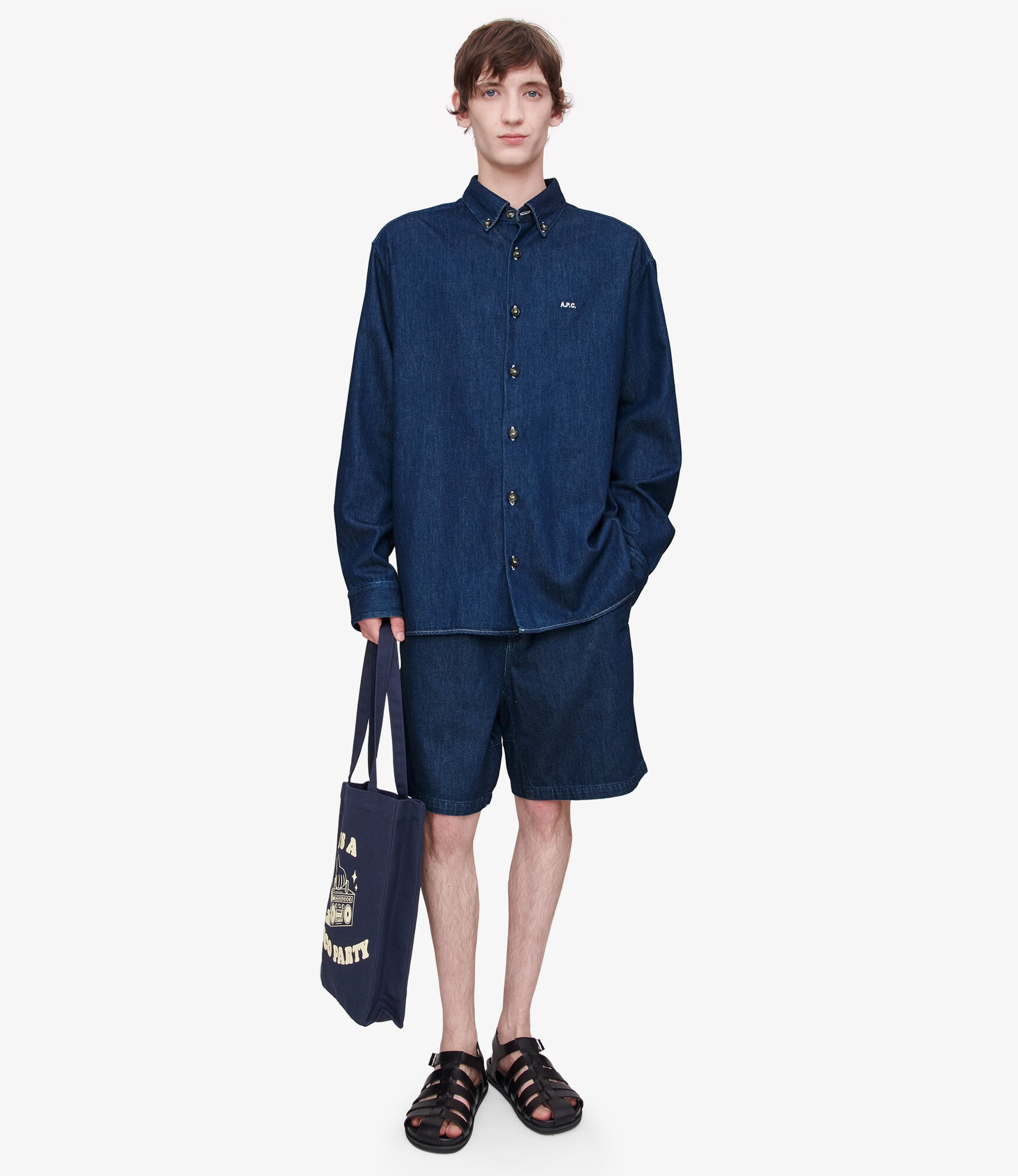 Mathias シャツ｜HOMME ｜A.P.C. | アーペーセー日本公式オンラインストア