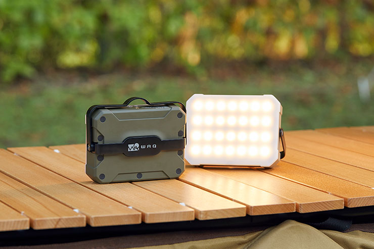 WAQ、防水機能を備えたLEDランタン「WAQ LED LANTERN2」を発売