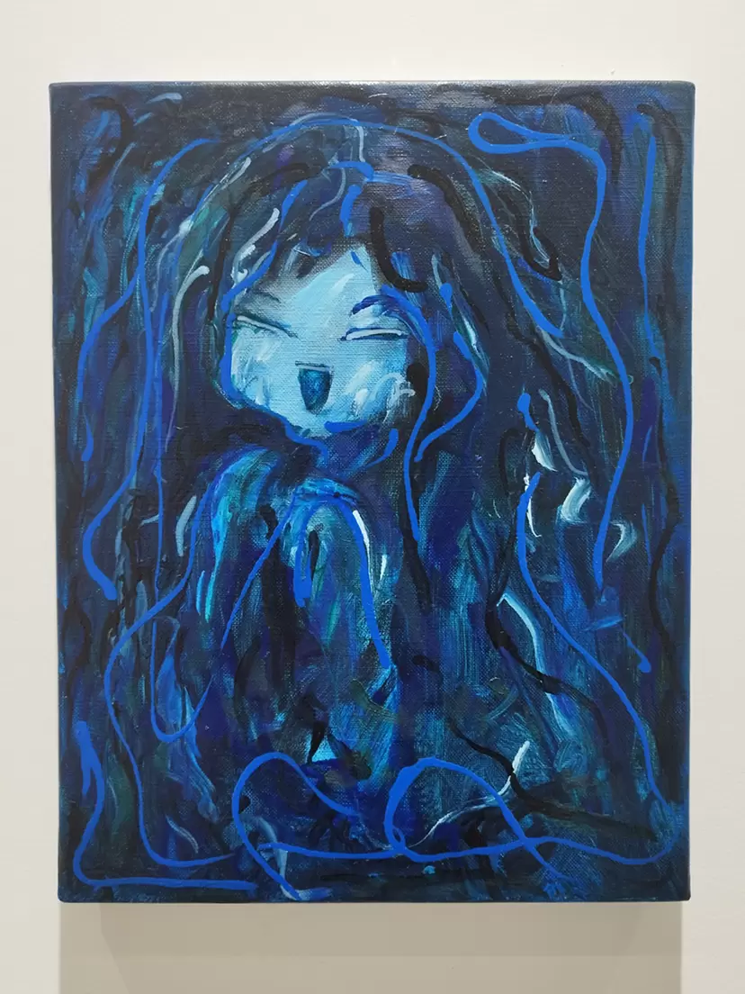 Character painting by 中風 森滋 | 現代アートの販売・通販 | ArtSticker