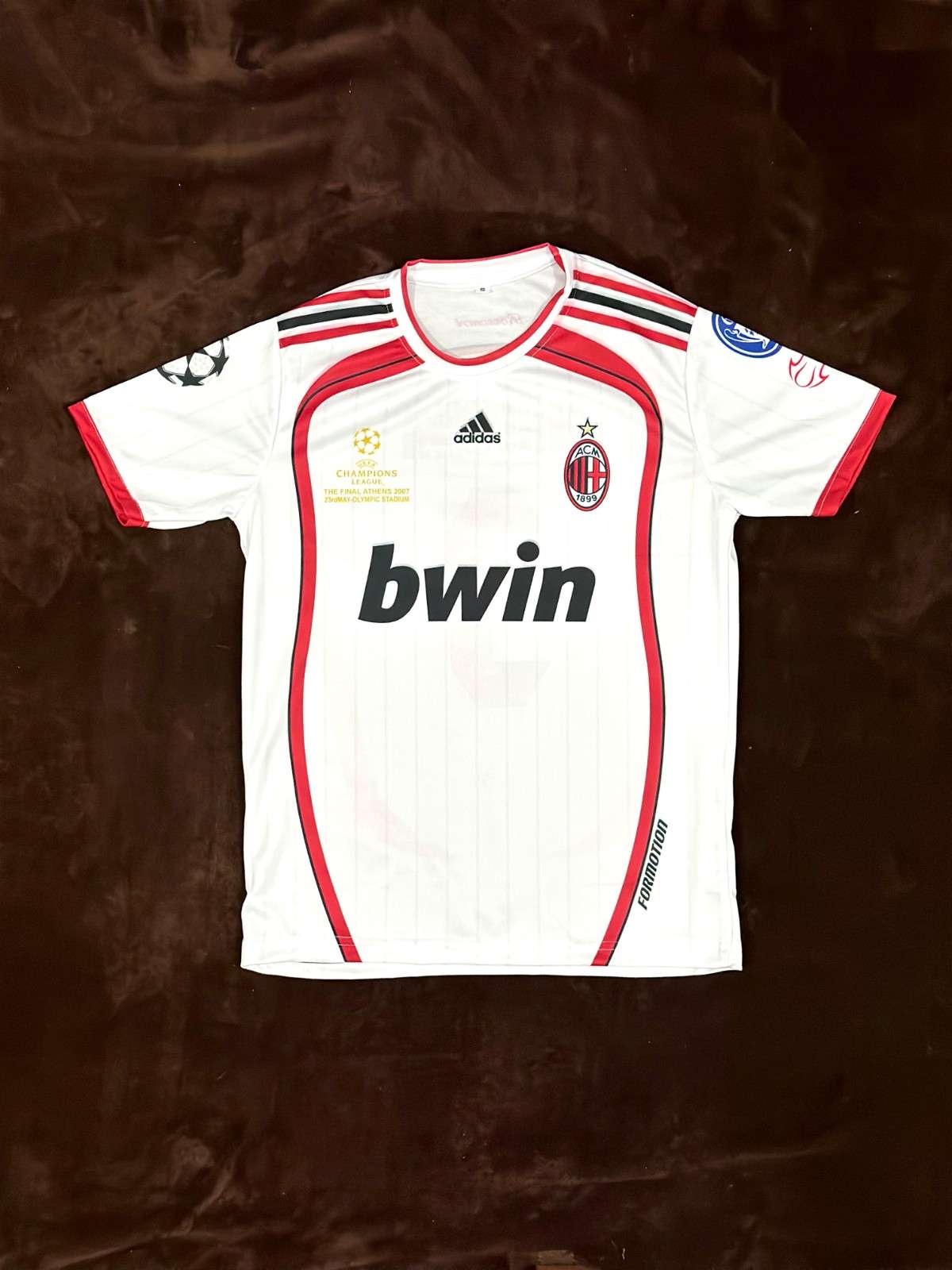 AP Sports Wear - Maldini Ac Milan 2007 Ucl Final Kit