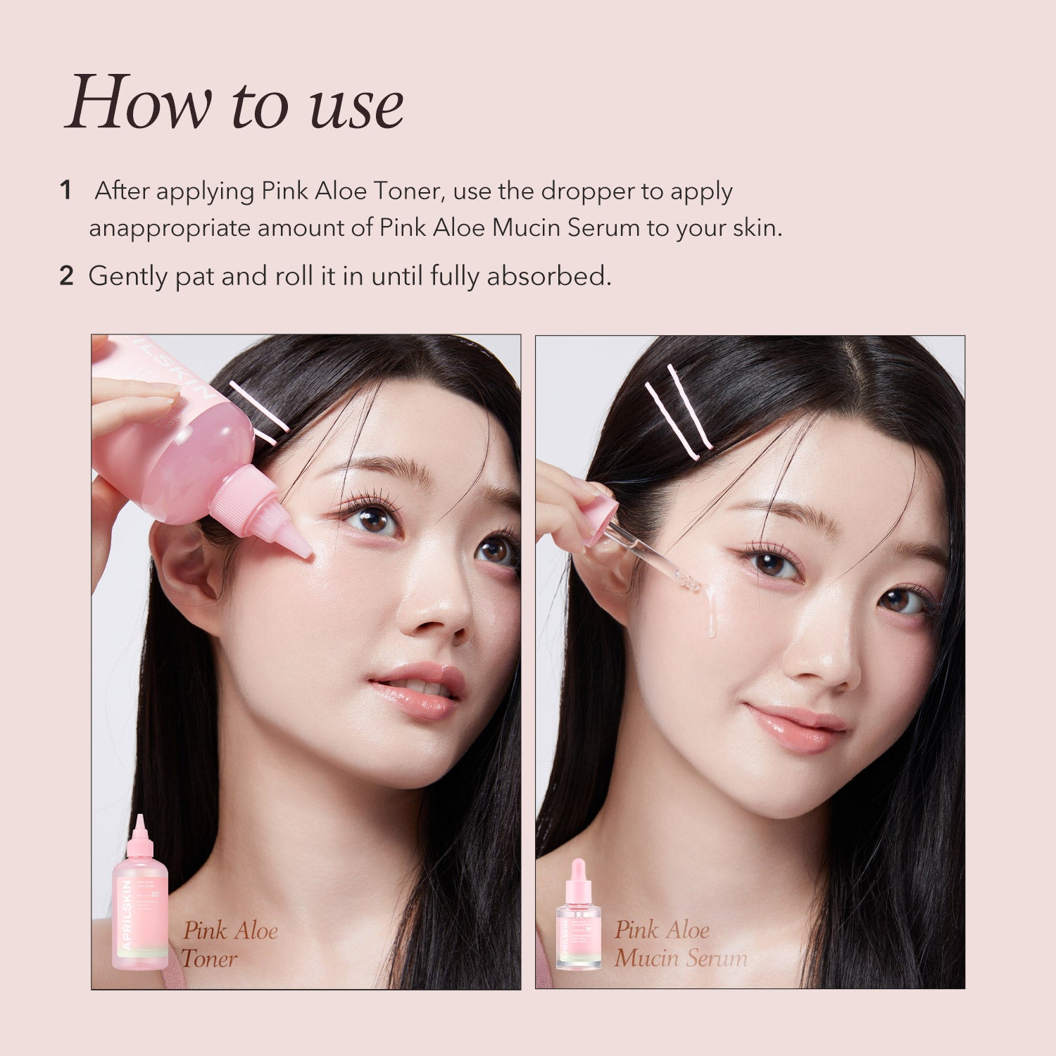 Pink Aloe Mucin Serum – APRILSKIN US