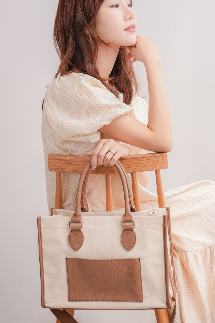 APRILY / 3way APRILYキャンバストートバッグ M