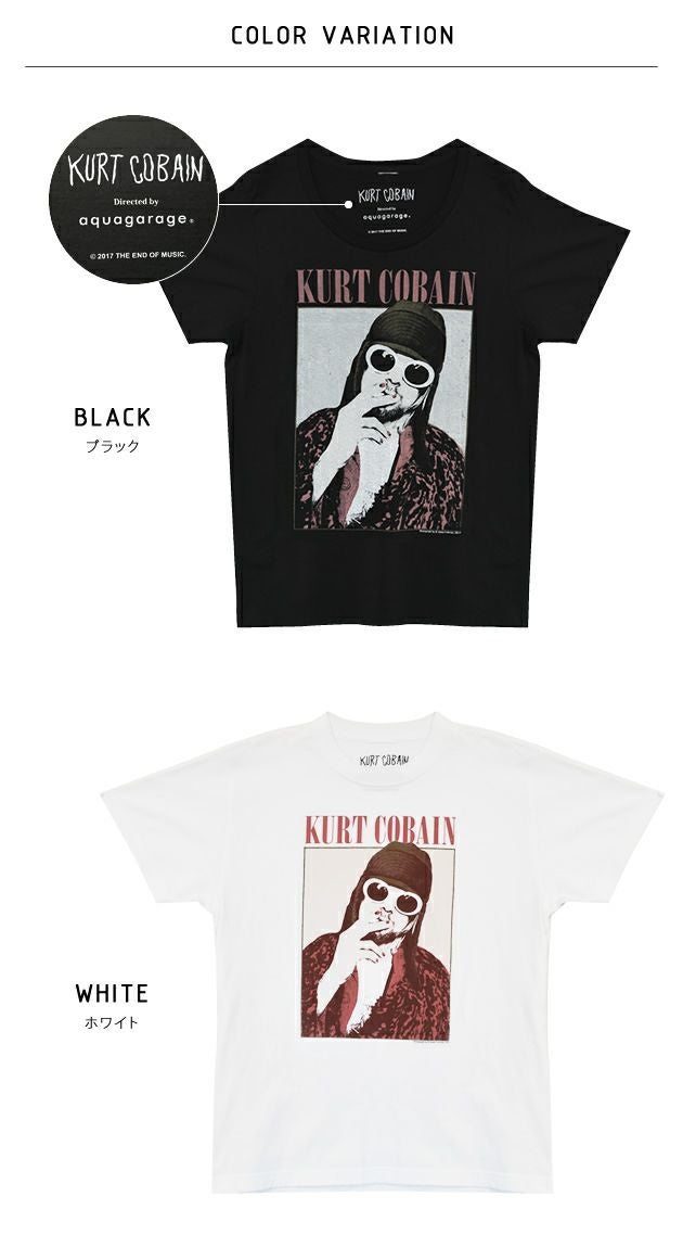 KURT COBAIN NIRVANA Tシャツ カート・コバーン ニルヴァーナ ユニ