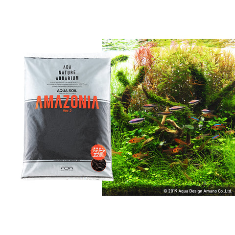 ADA Aqua Soil - Amazonia Ver. 2 - 9L – Aqua Forest Aquarium