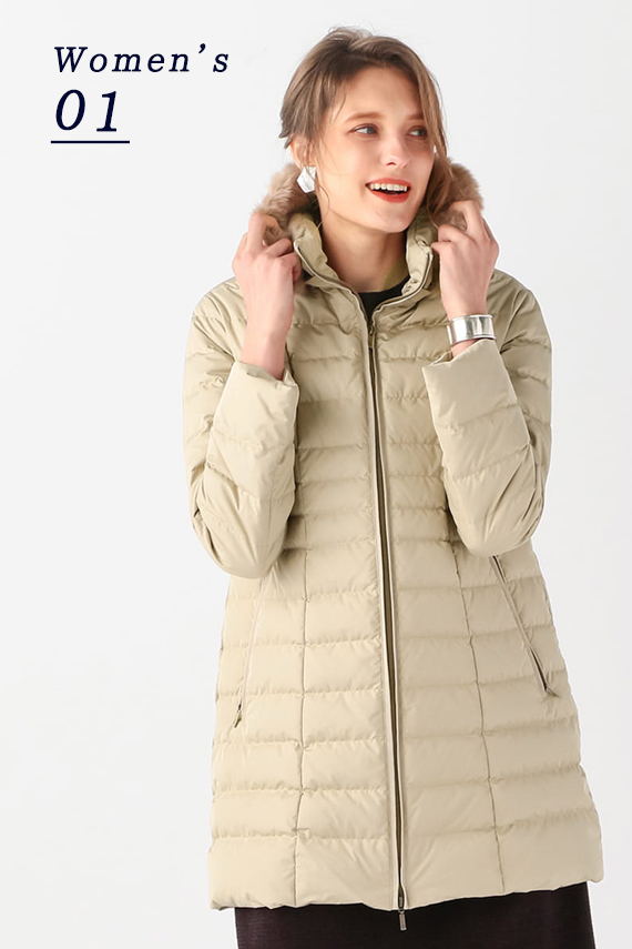 極美品】Aquascutum ダウンロングコート ブラウン ライナー付