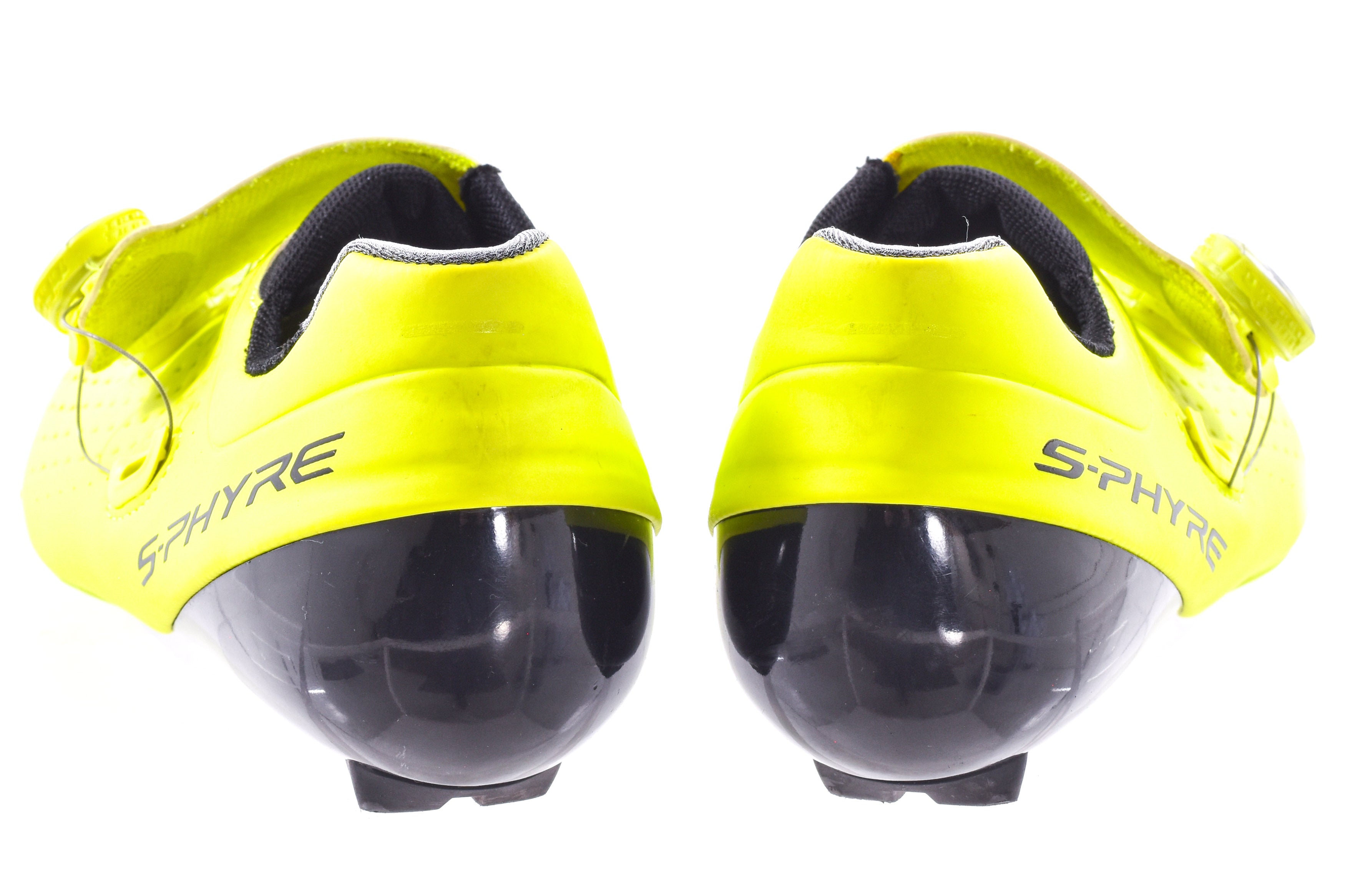 USED Shimano S-Phyre SH-RC900-S RC9Y Road Shoes EU45 US 10.5 Yellow Ca